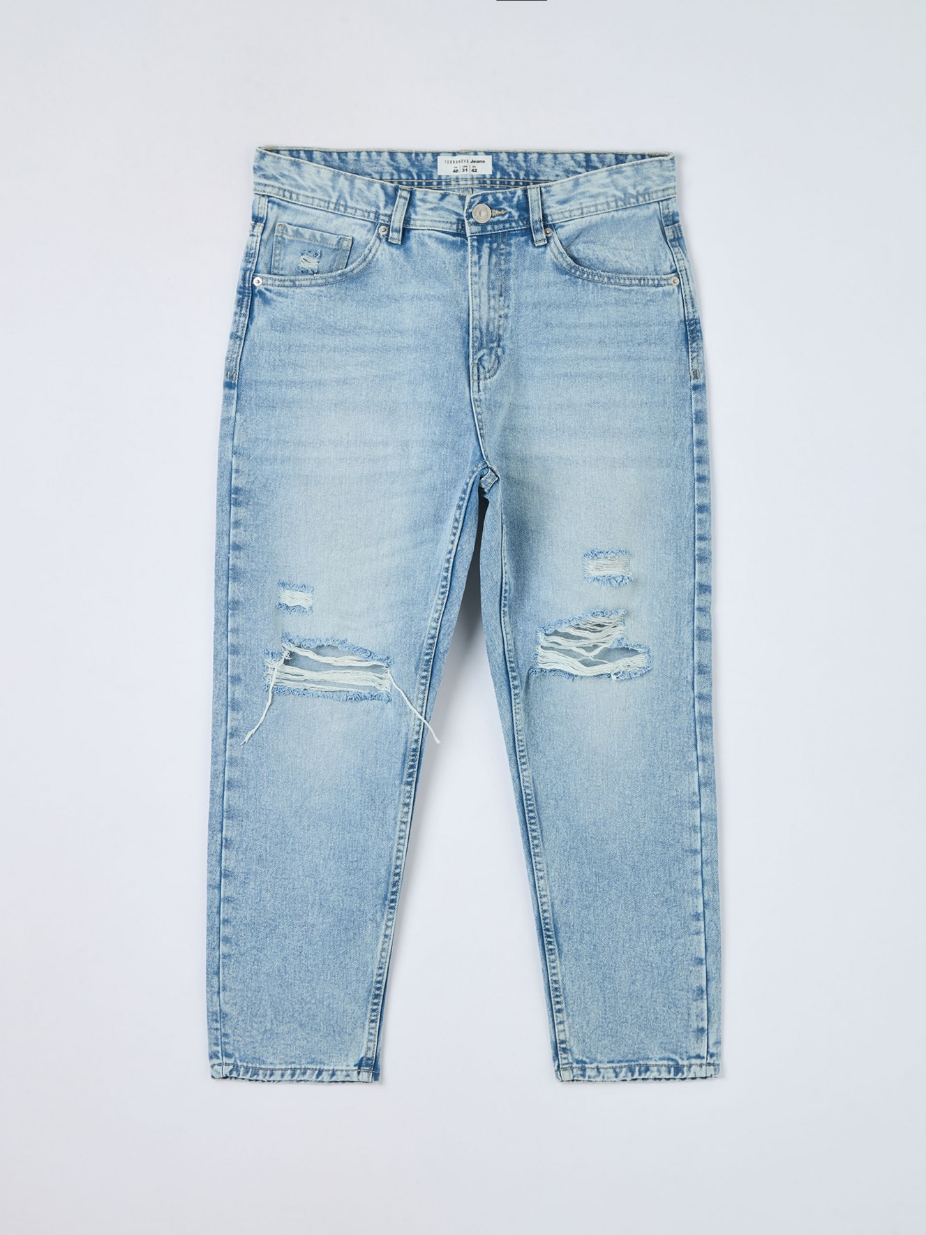 Pantalone Jeans Lungo Pánské Terranova