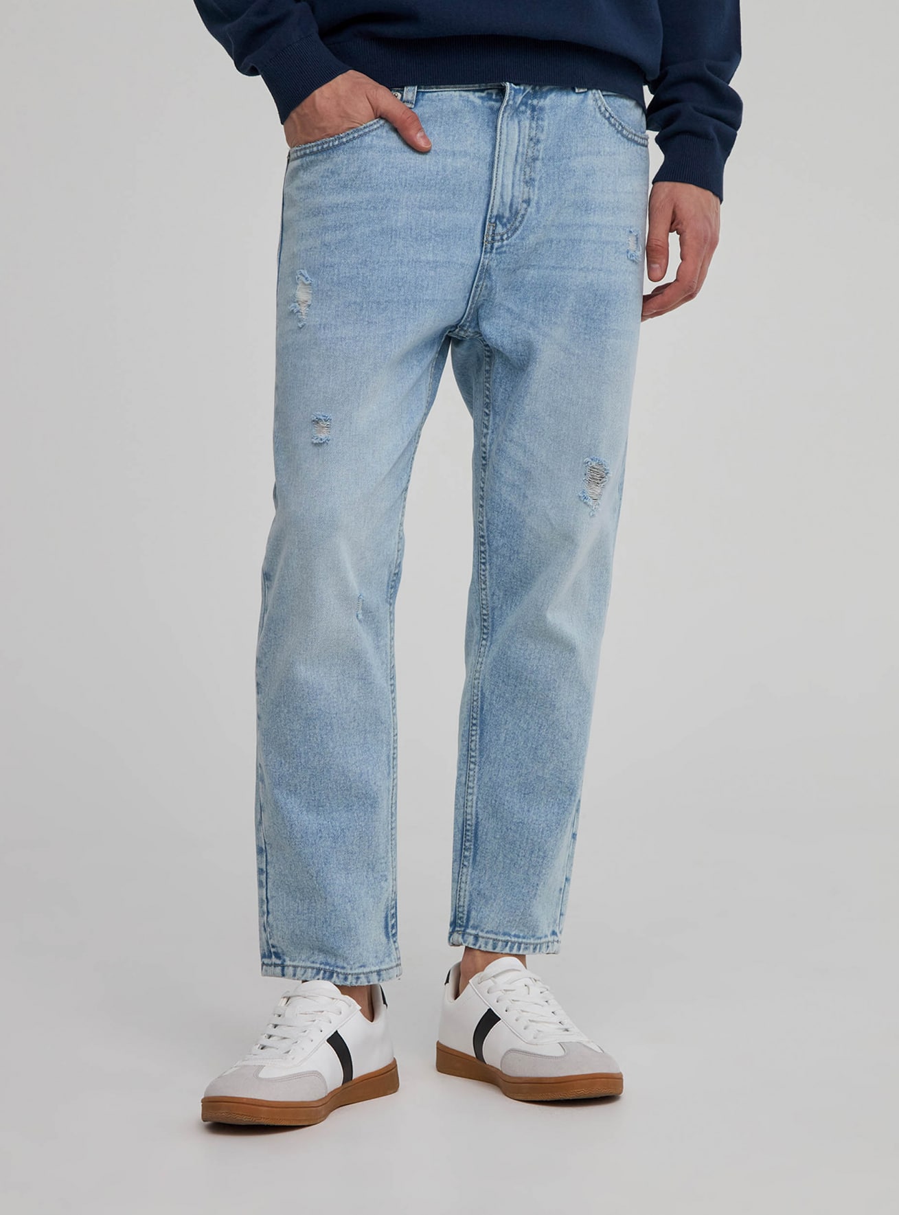 Pantalone Jeans Lungo Pánské Terranova