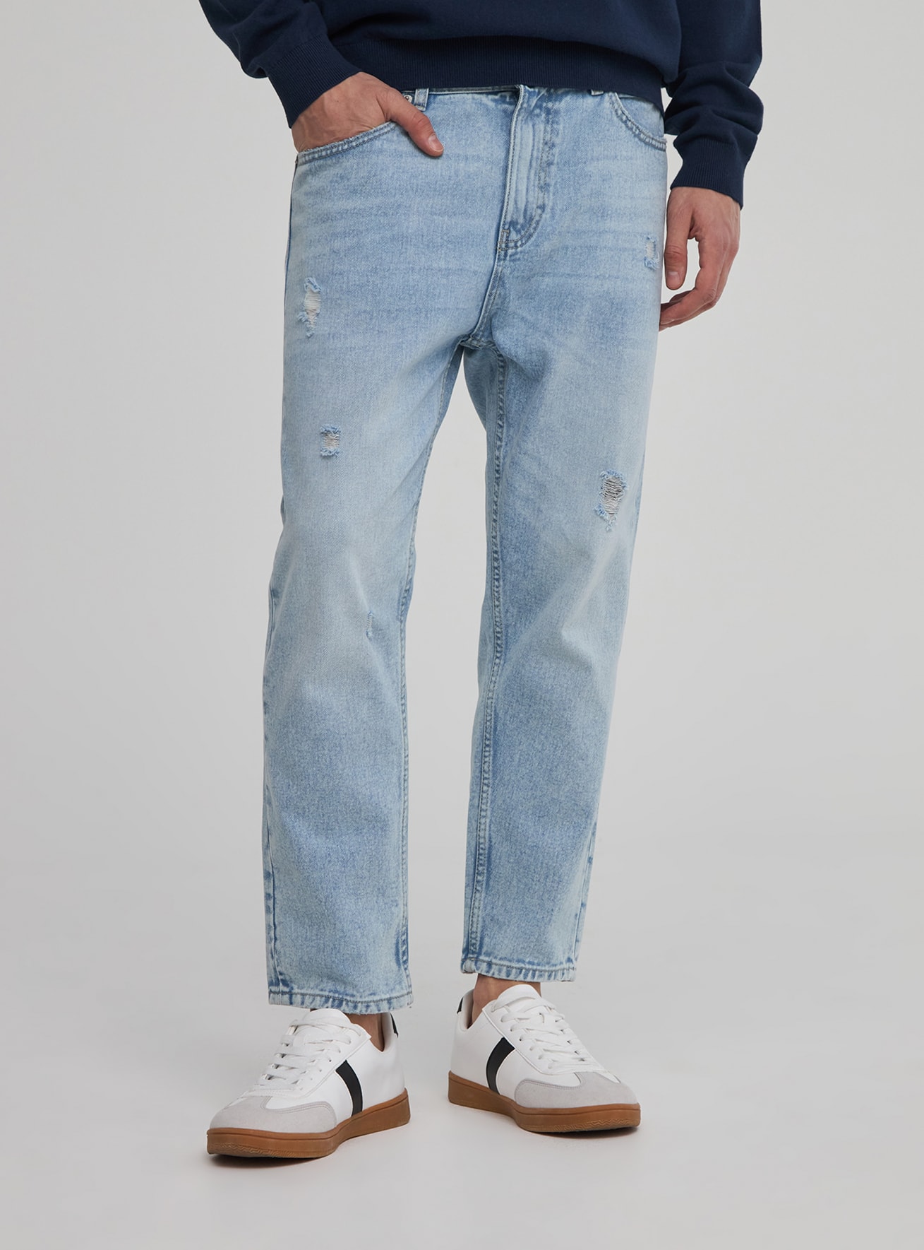 Pantalone Jeans Lungo Pánské Terranova