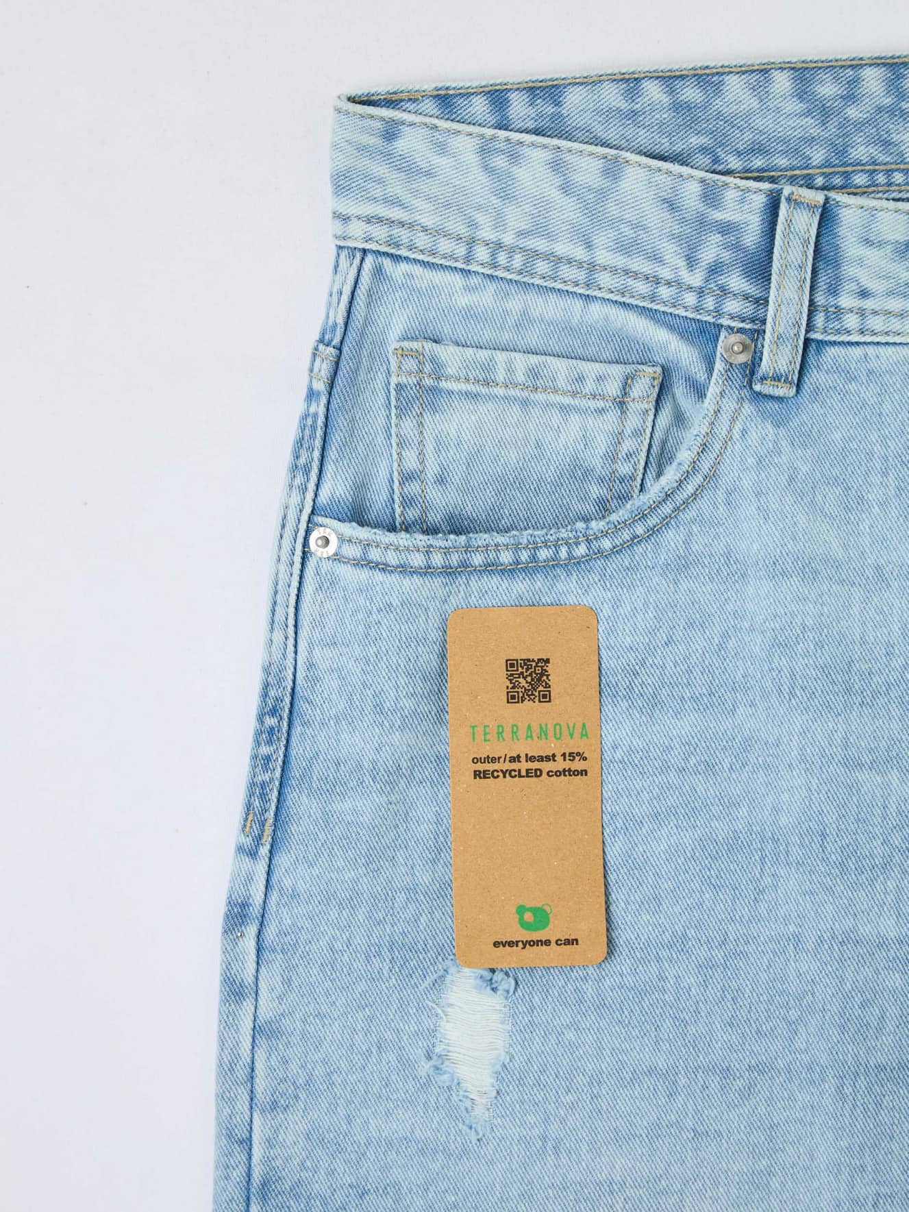 Pantalone Jeans Lungo Pánské Terranova