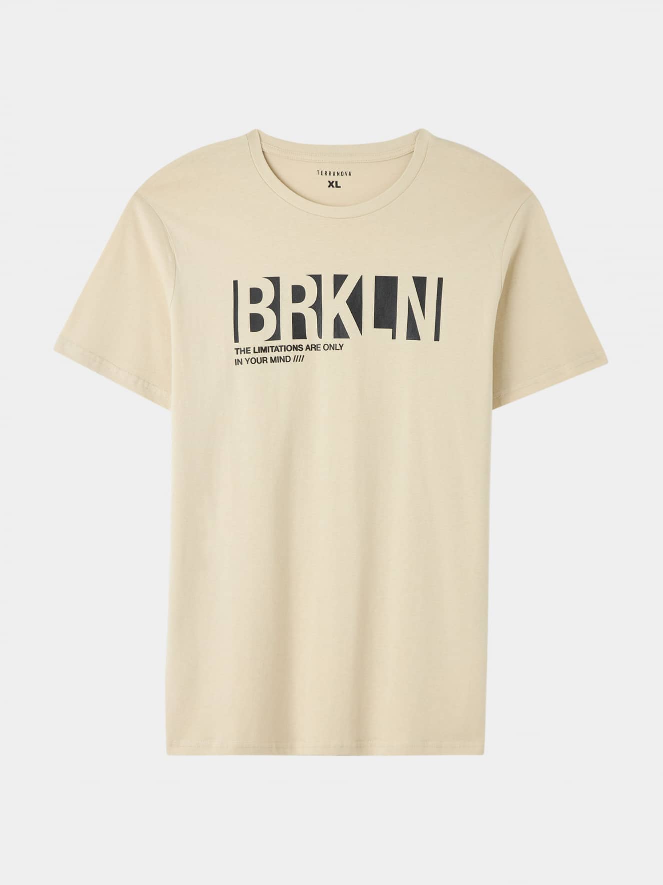 T-shirt stampa logo BRKLN