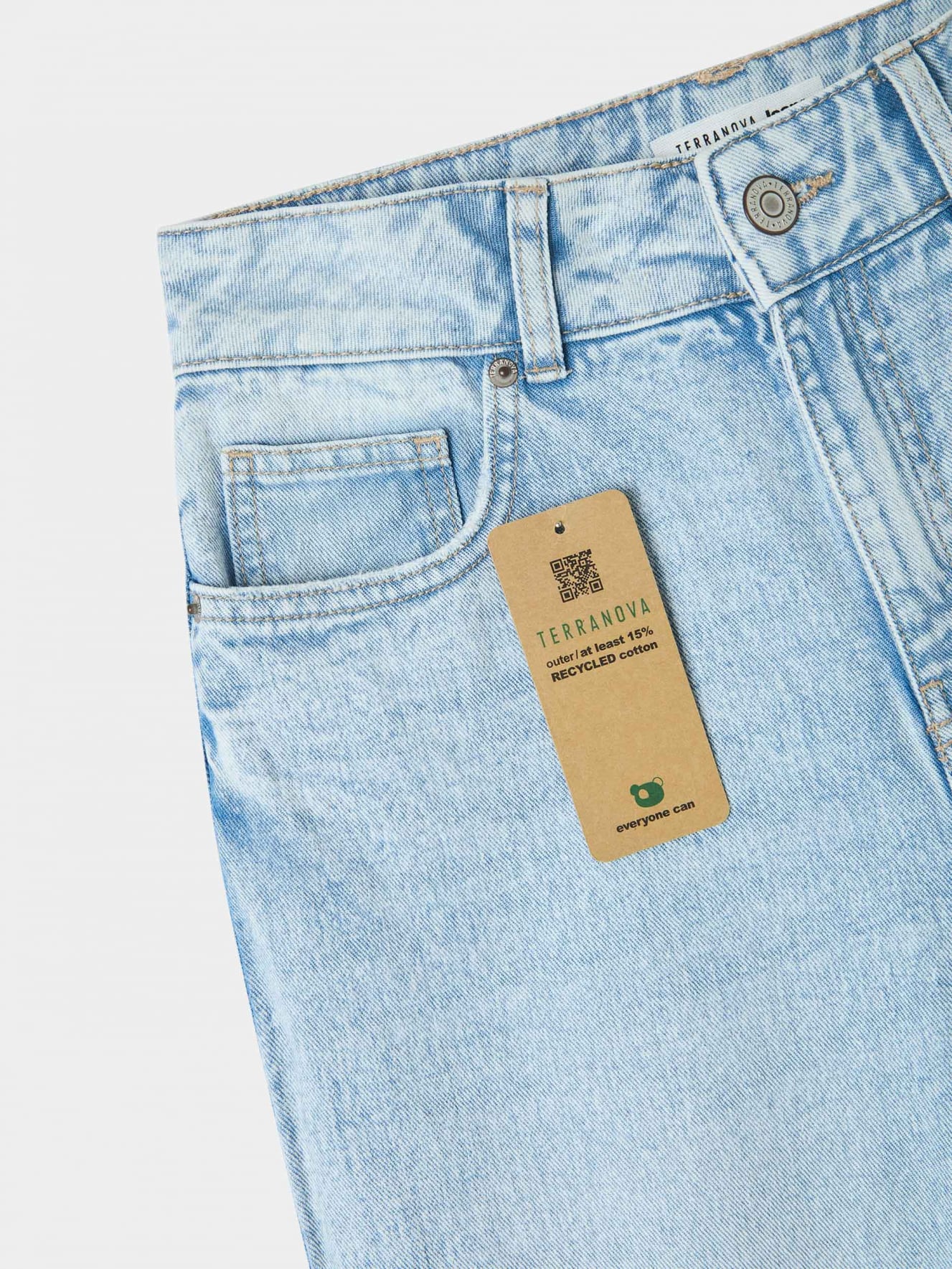 Pantalone Jeans Lungo Donna Terranova