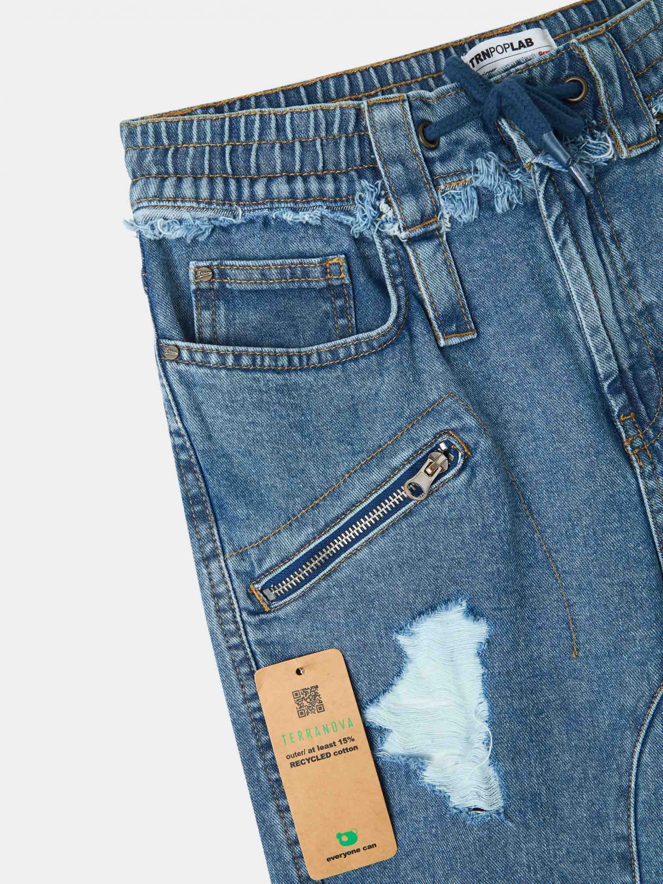 Pantalone Jeans Lungo Donna Terranova