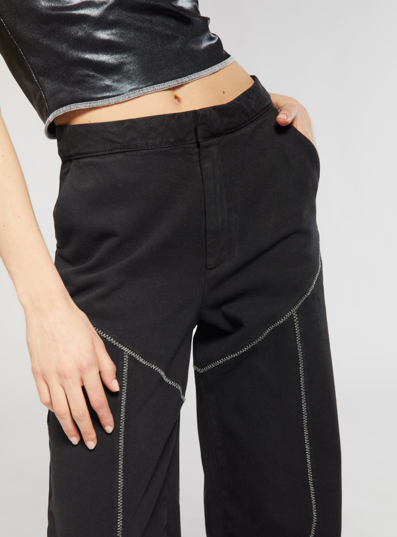 Pantalone Jeans Lungo Damen Terranova