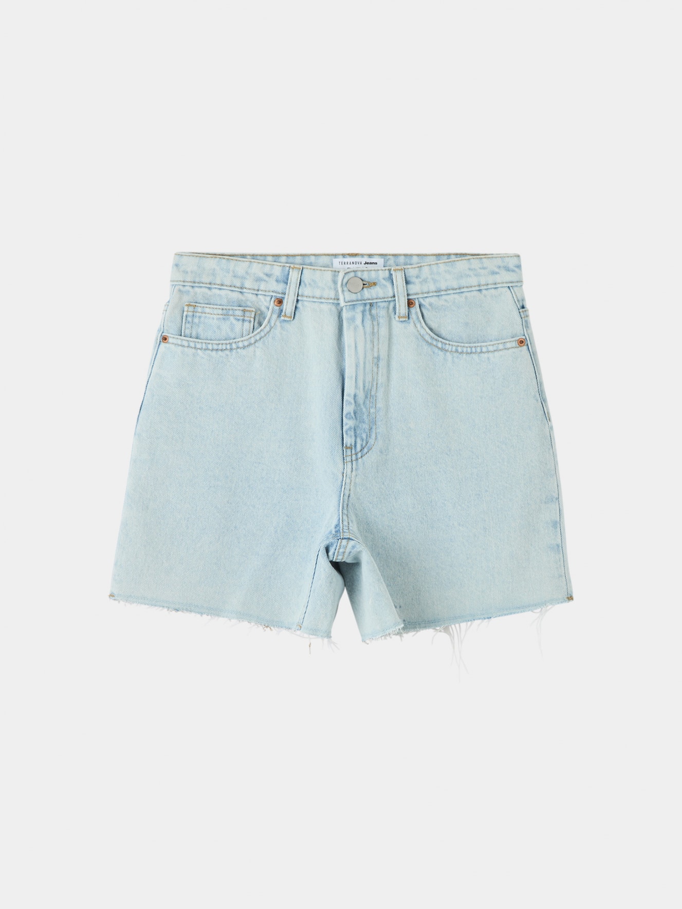 Pantalone Jeans Corto Donna Terranova
