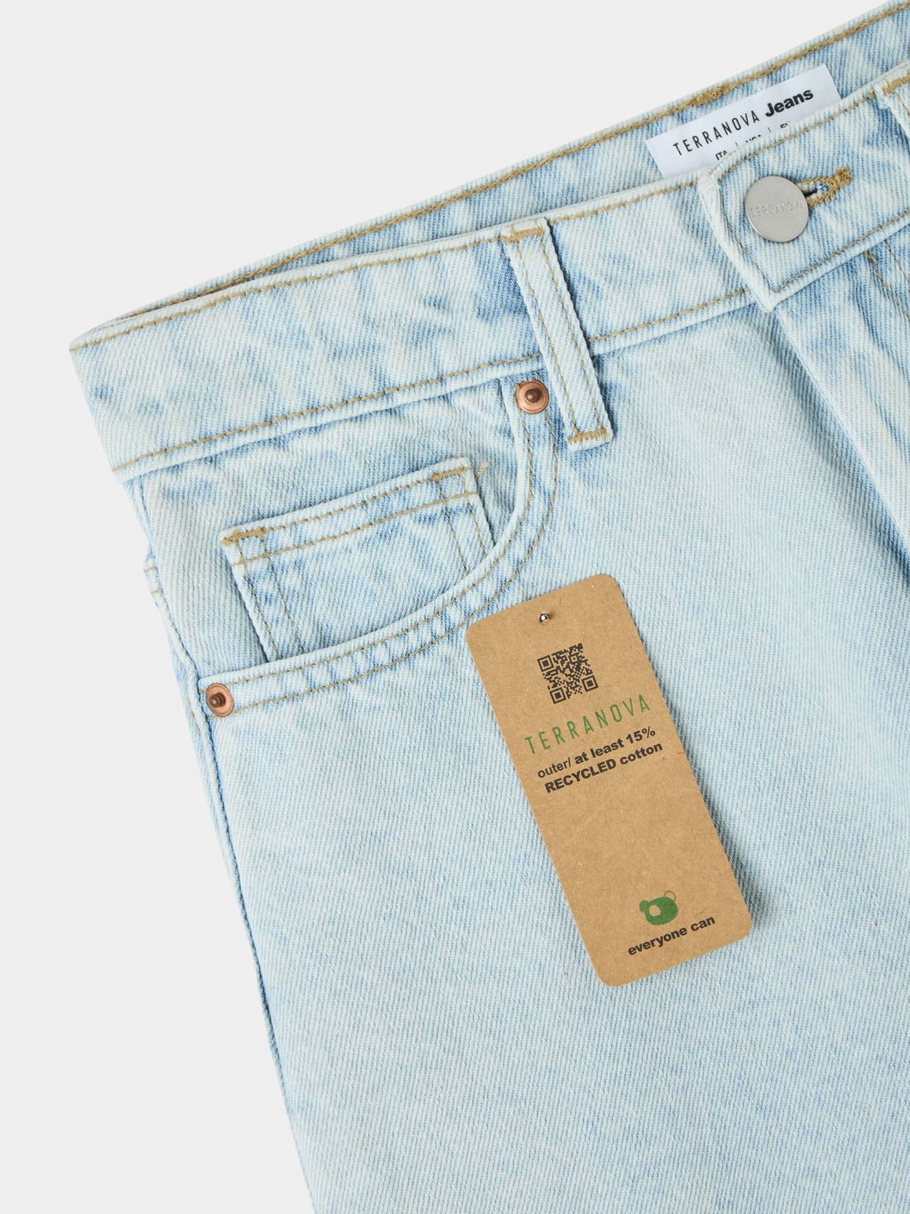 Pantalone Jeans Corto Donna Terranova
