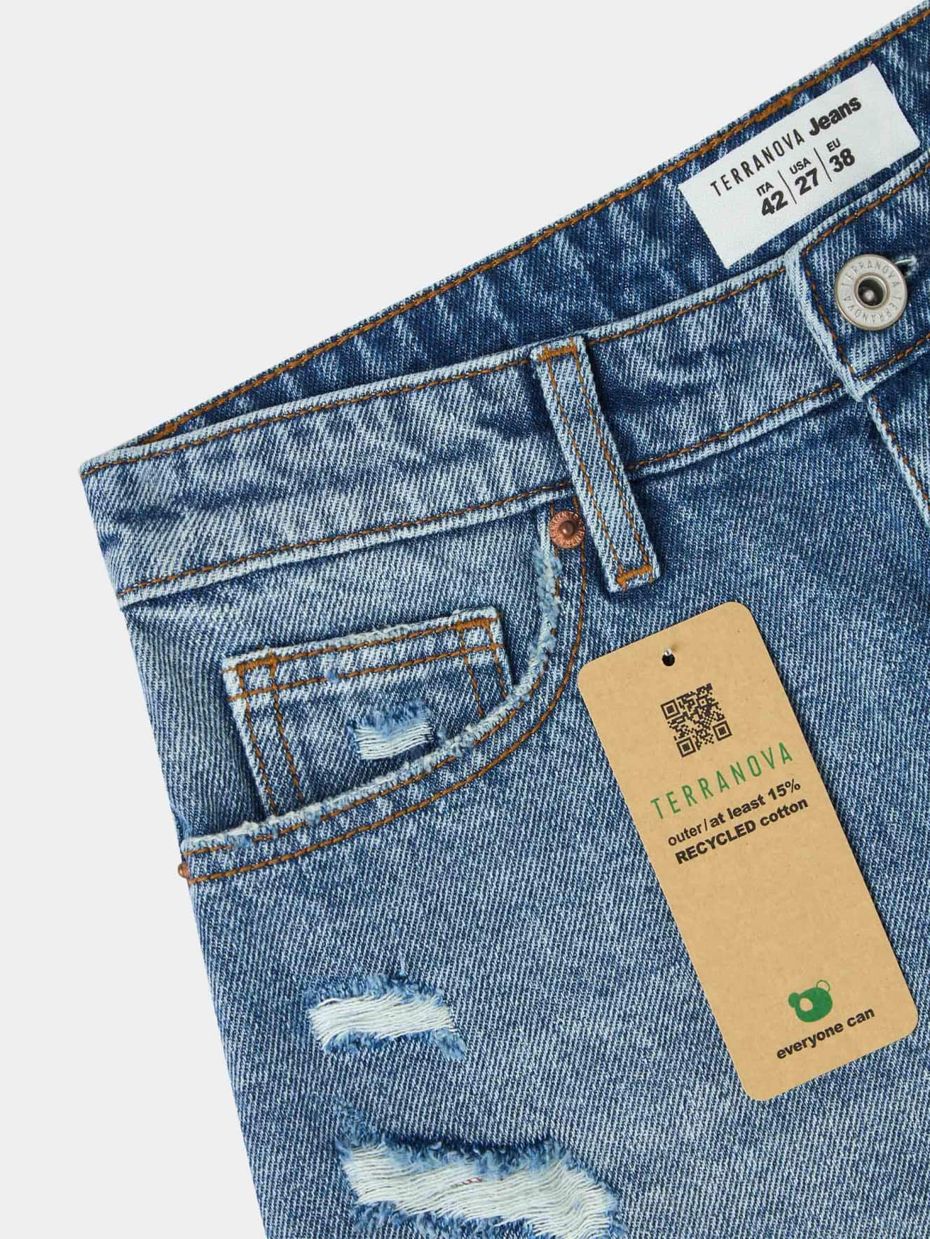 Pantalone Jeans Corto Damen Terranova