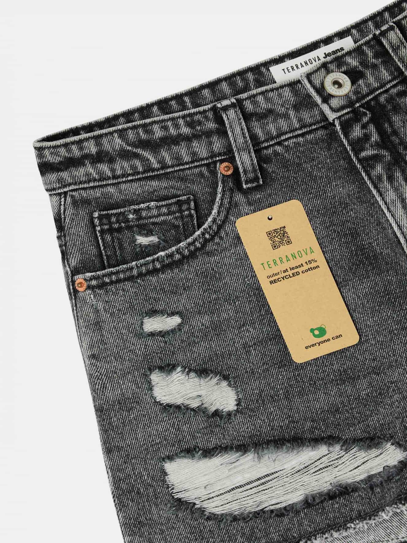 Pantalone Jeans Corto Zena Terranova