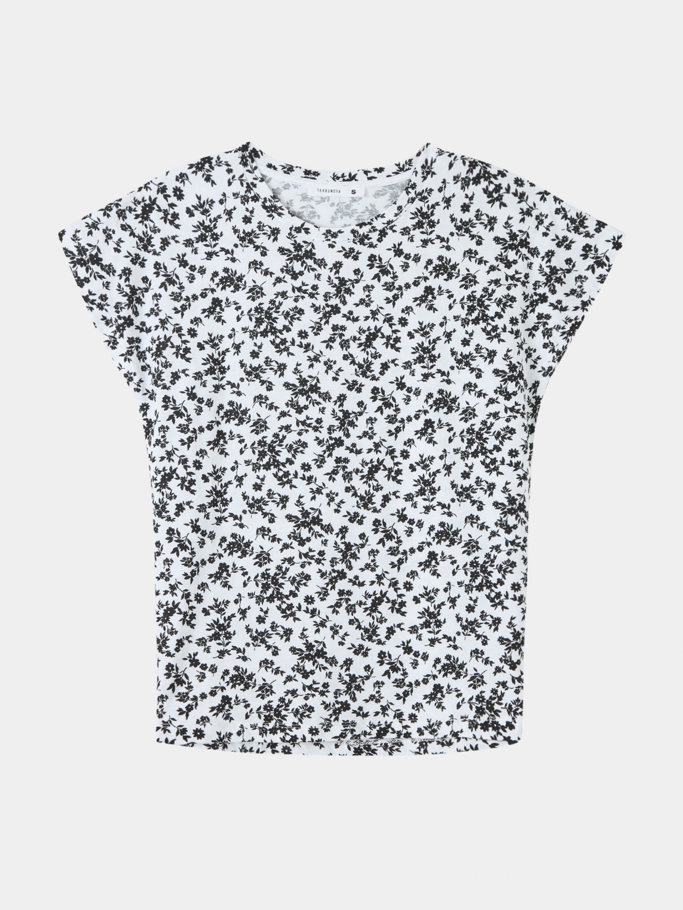 T-shirt fantasia fiori