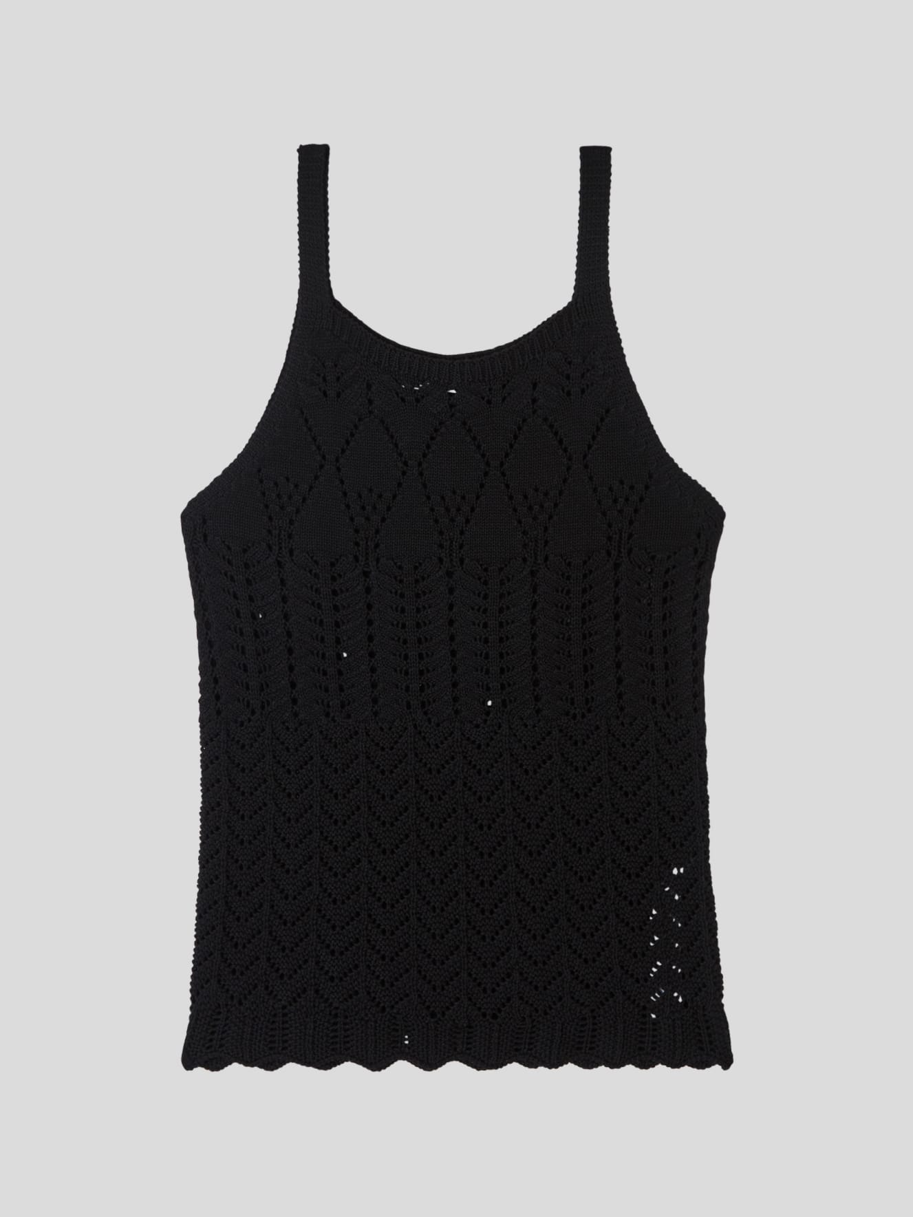 Top da donna in maglia lavorata