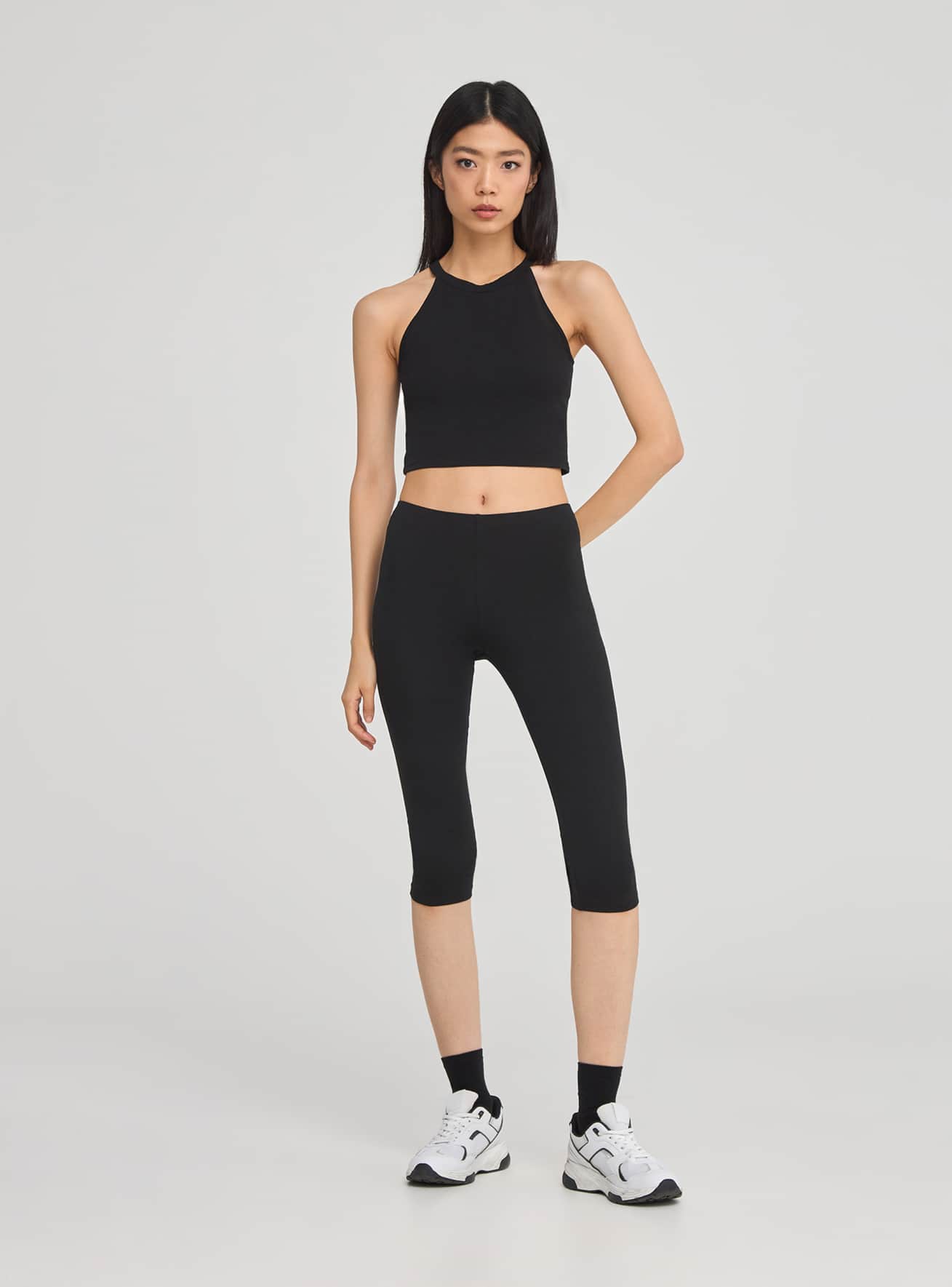 Leggings cortos Mujer Terranova
