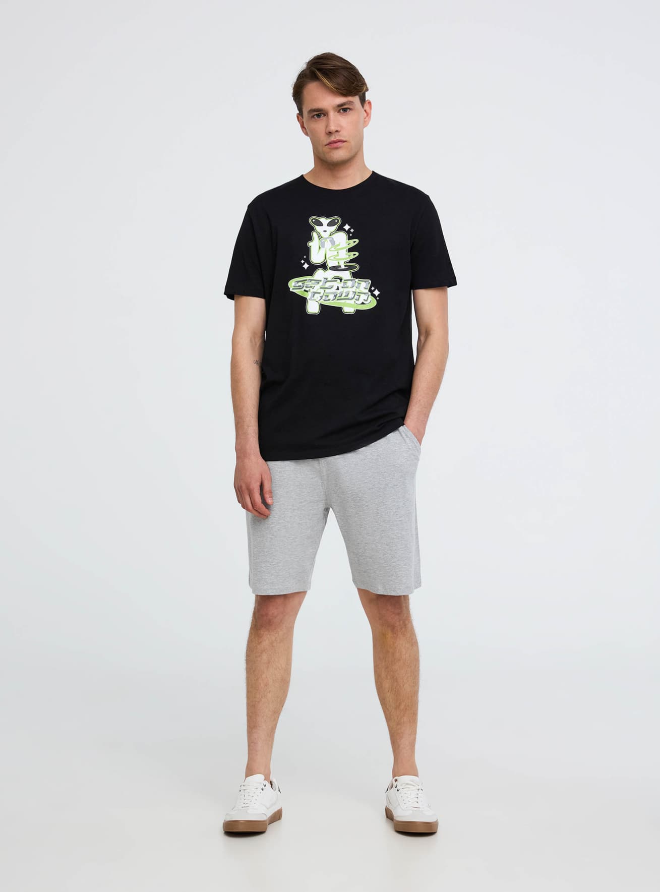 Pantalone ginnico Corto Herren Terranova