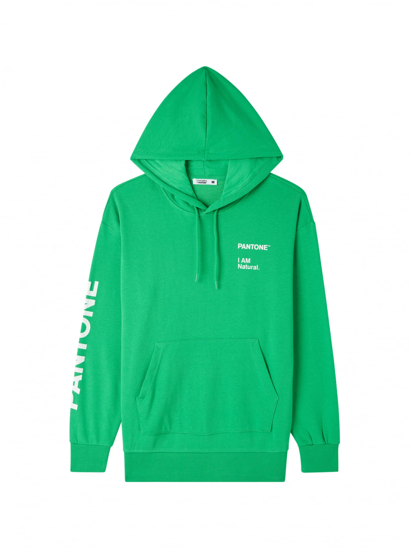 Green oversized hoodie women's top