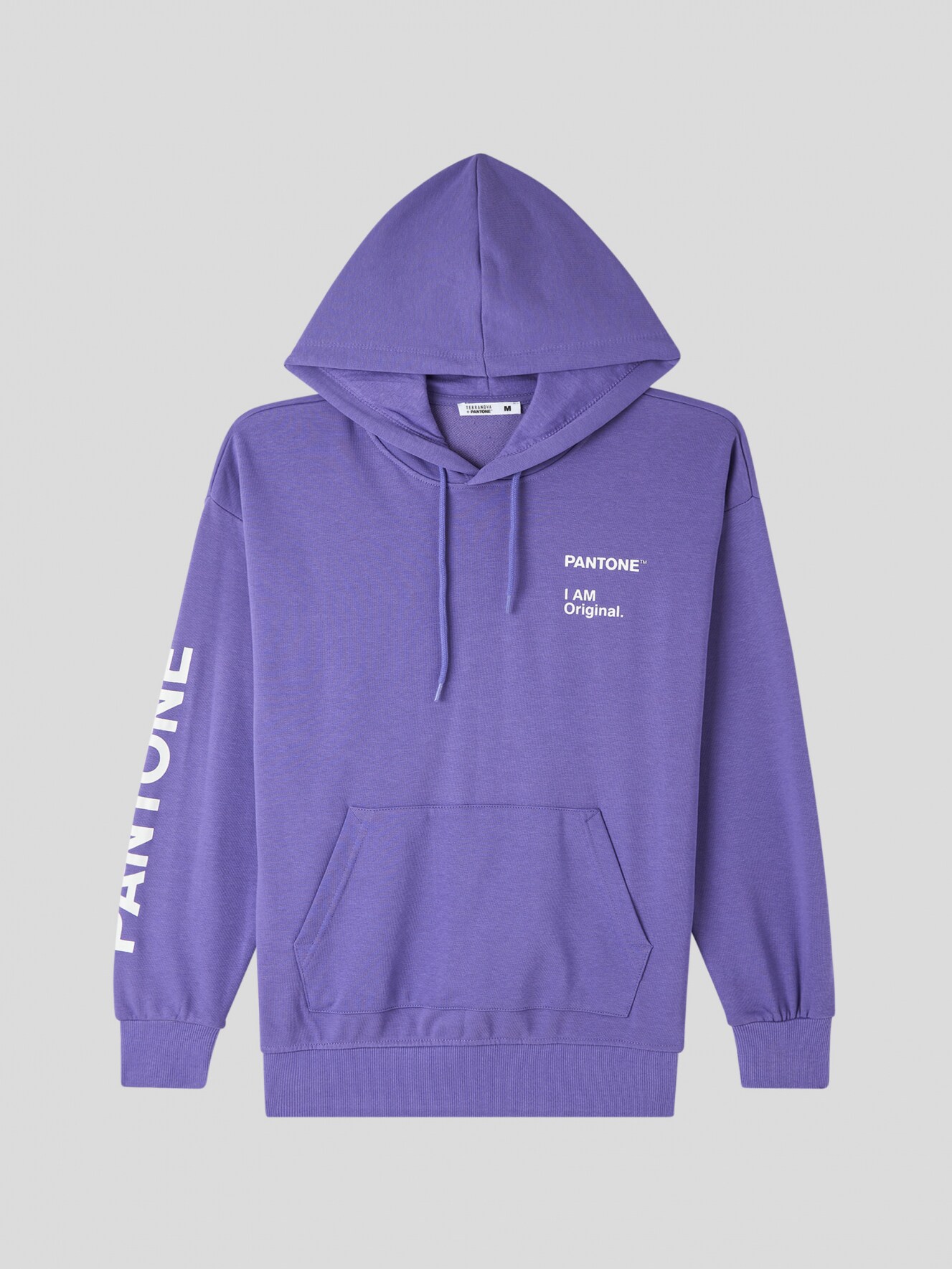 Violet Oversized hoodie with Pantone print Buy Online Terranova