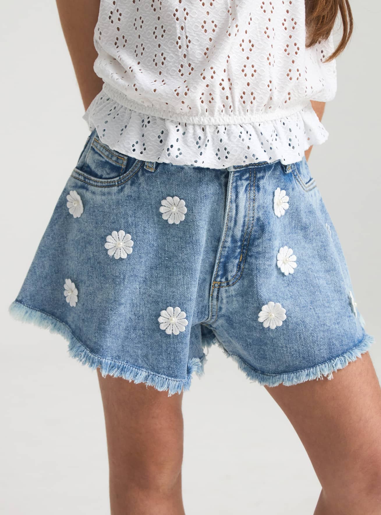 Short pants jeans Girls Terranova