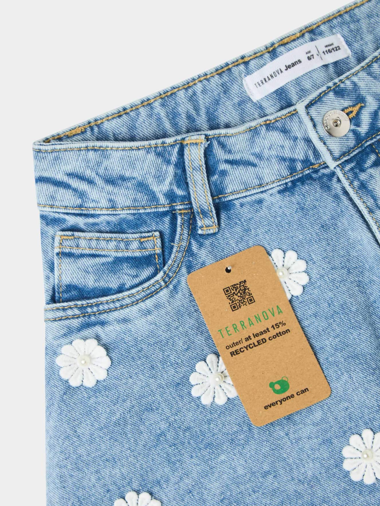Short pants jeans Girls Terranova