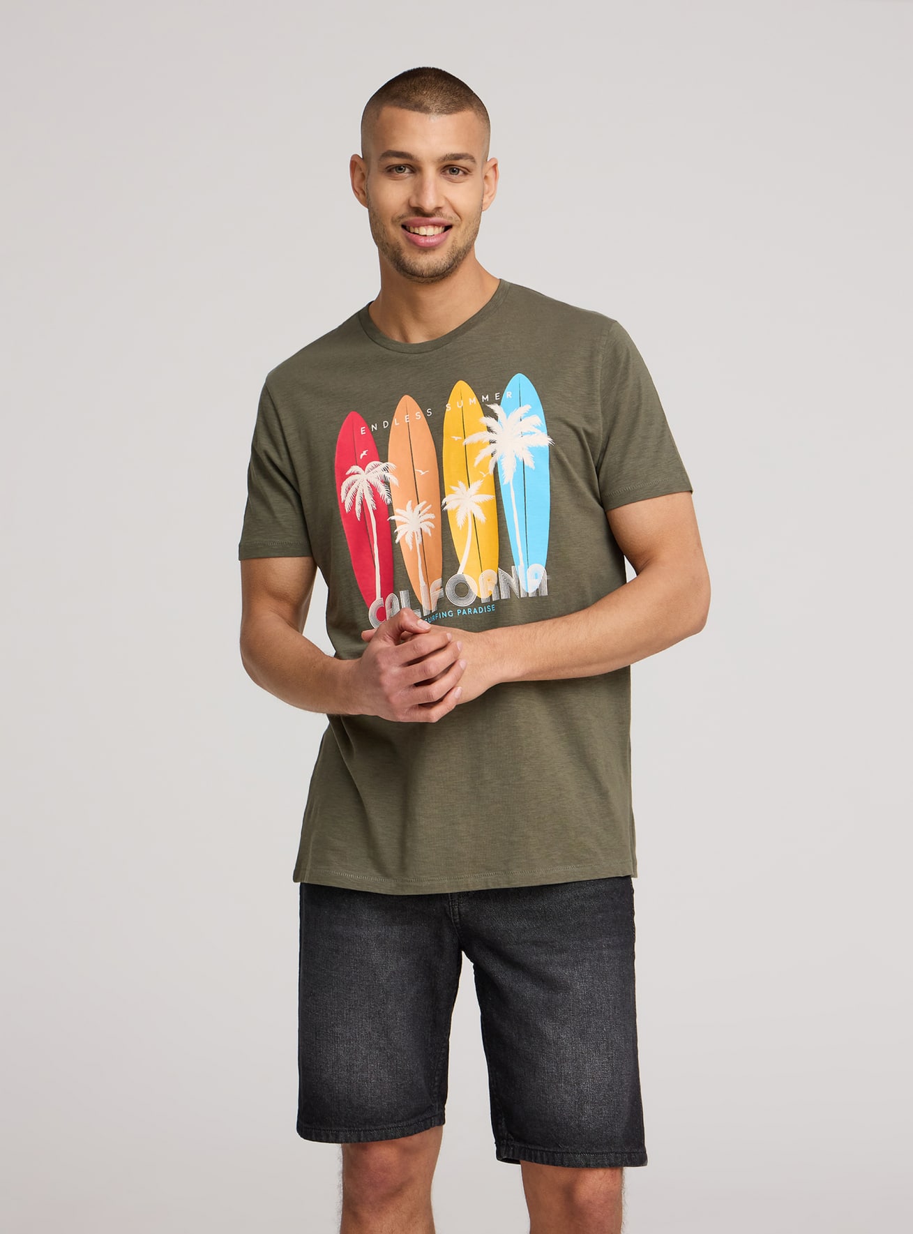 T-Shirt MC Herren Terranova