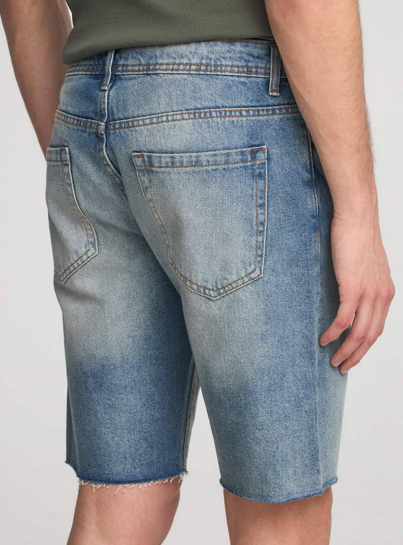 Pantalone Jeans Corto Uomo Terranova