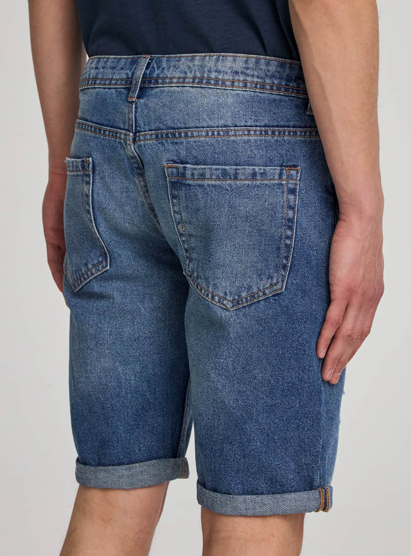 Short en Jeans Homme Terranova