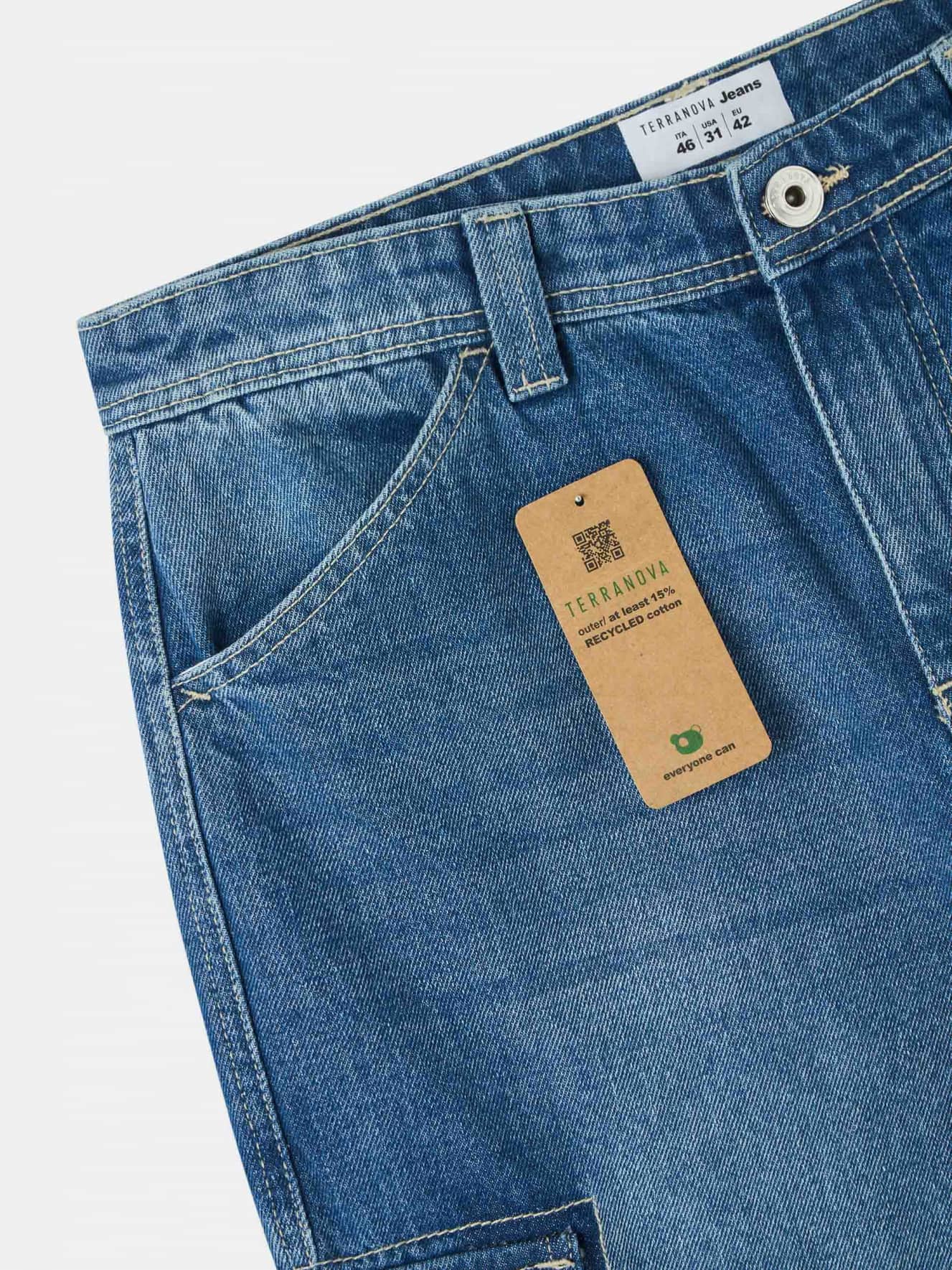 Short pants jeans Man Terranova