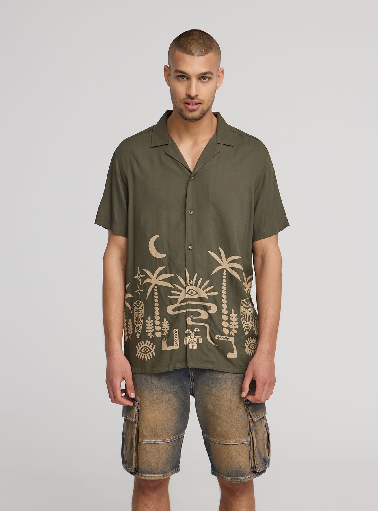 Short-sleeved shirt Man Terranova