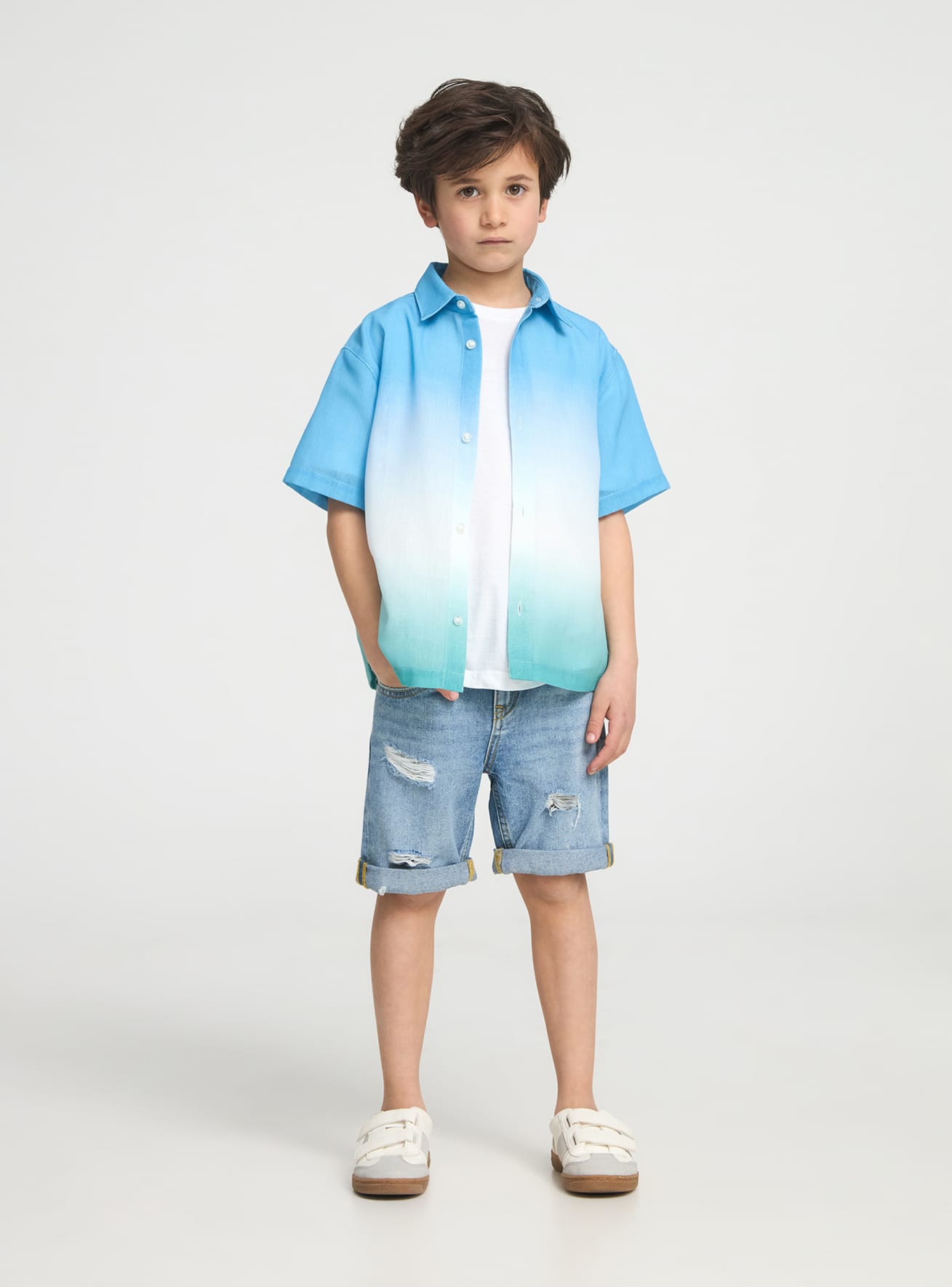 Pantalone Jeans Corto Bambino Kids