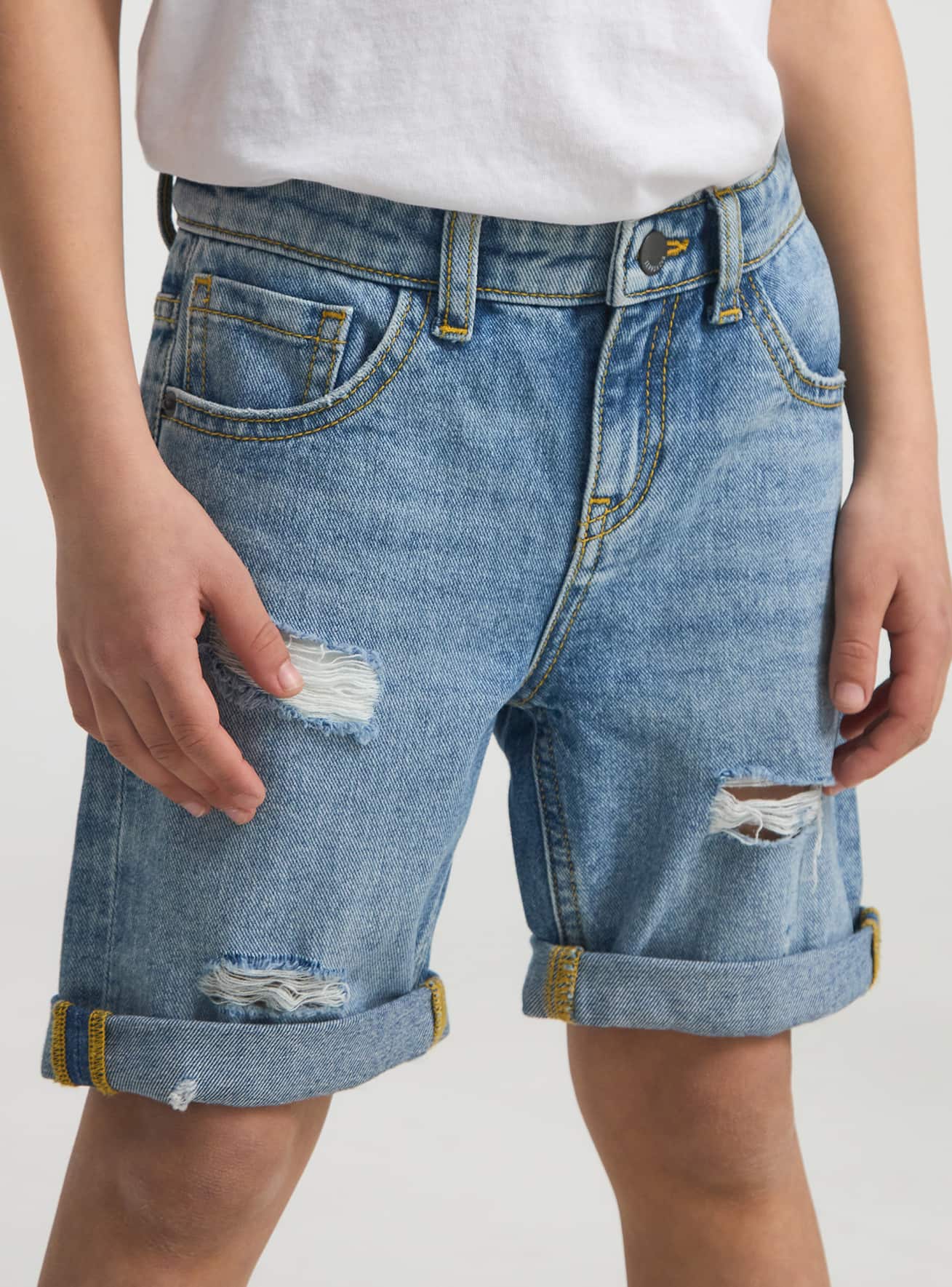 Pantalone Jeans Corto Bambino Kids