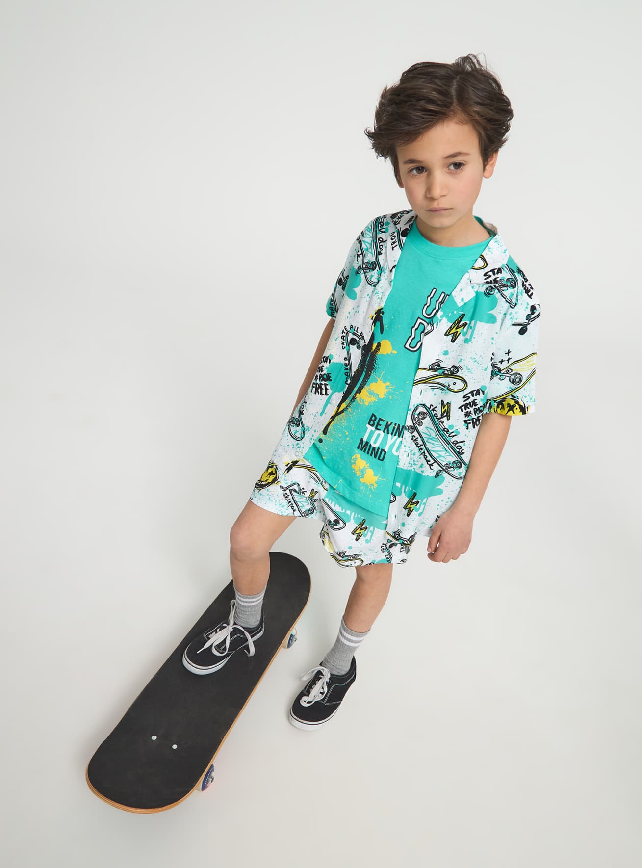 Short-sleeved shirt Boys Terranova