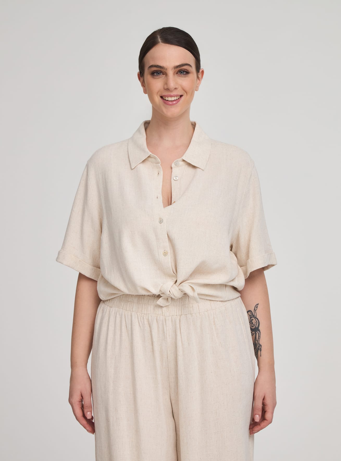 Camicia MC Donna Terranova