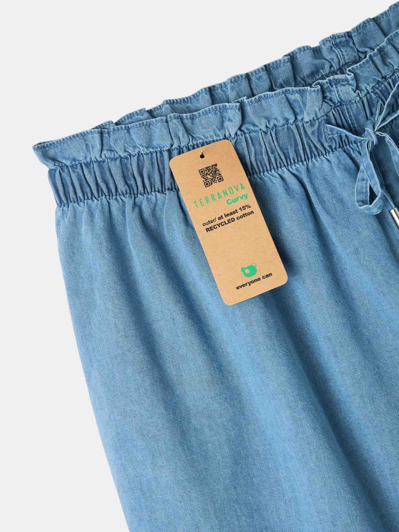 Pantalone Jeans Corto Donna Terranova