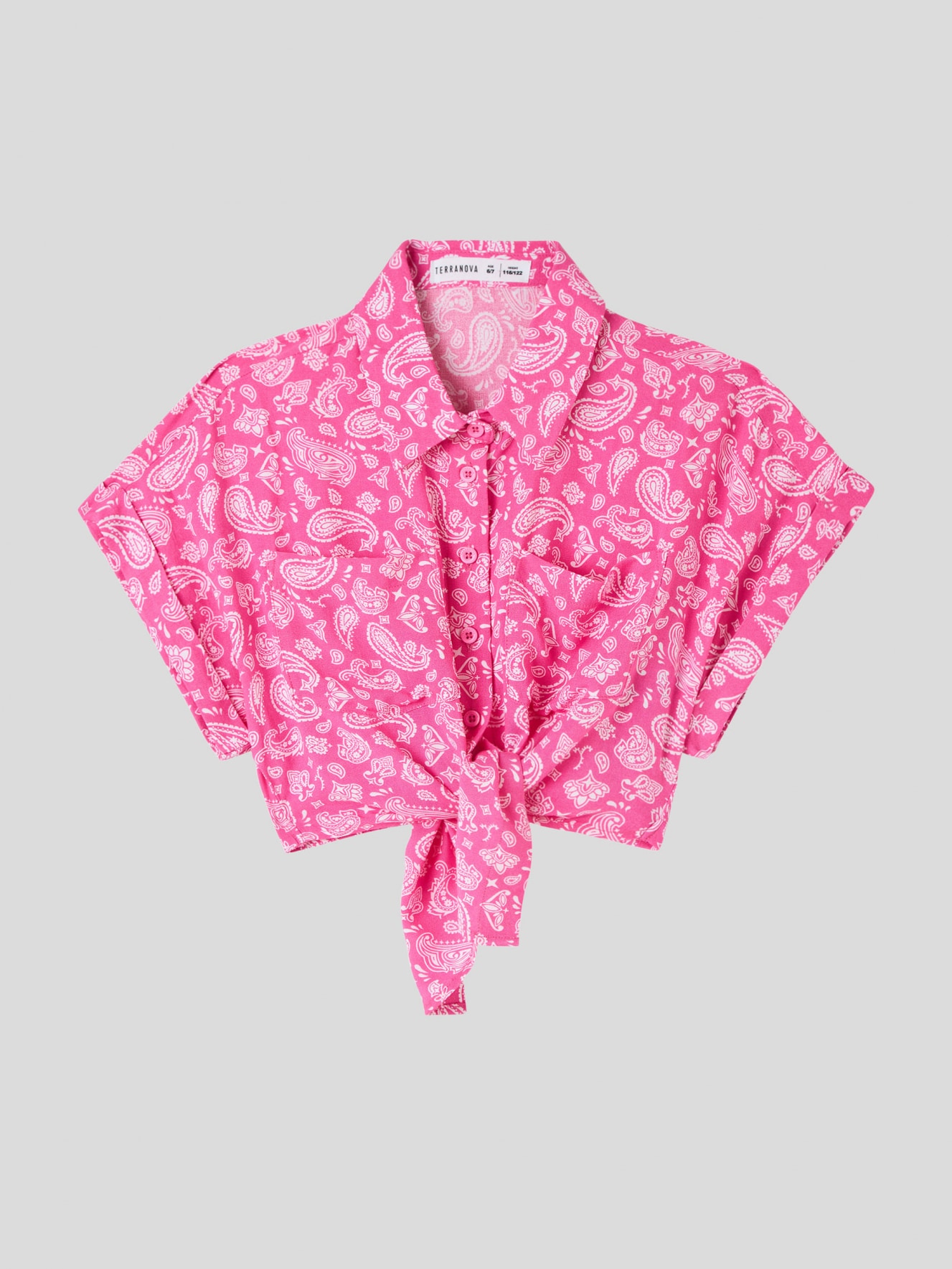 Camicia MC Fille Terranova