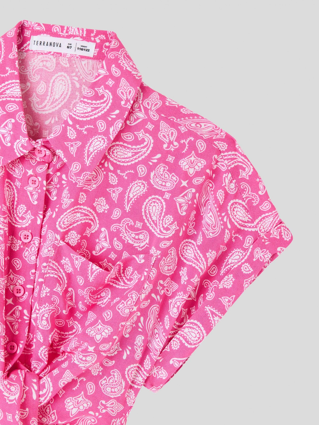 Camicia MC Fille Terranova