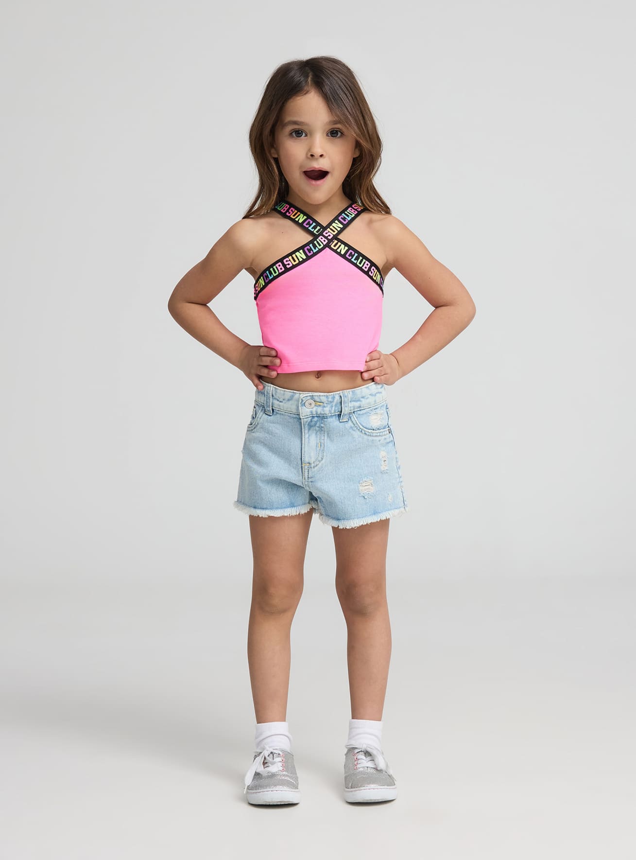 Short en Jeans Fille Terranova