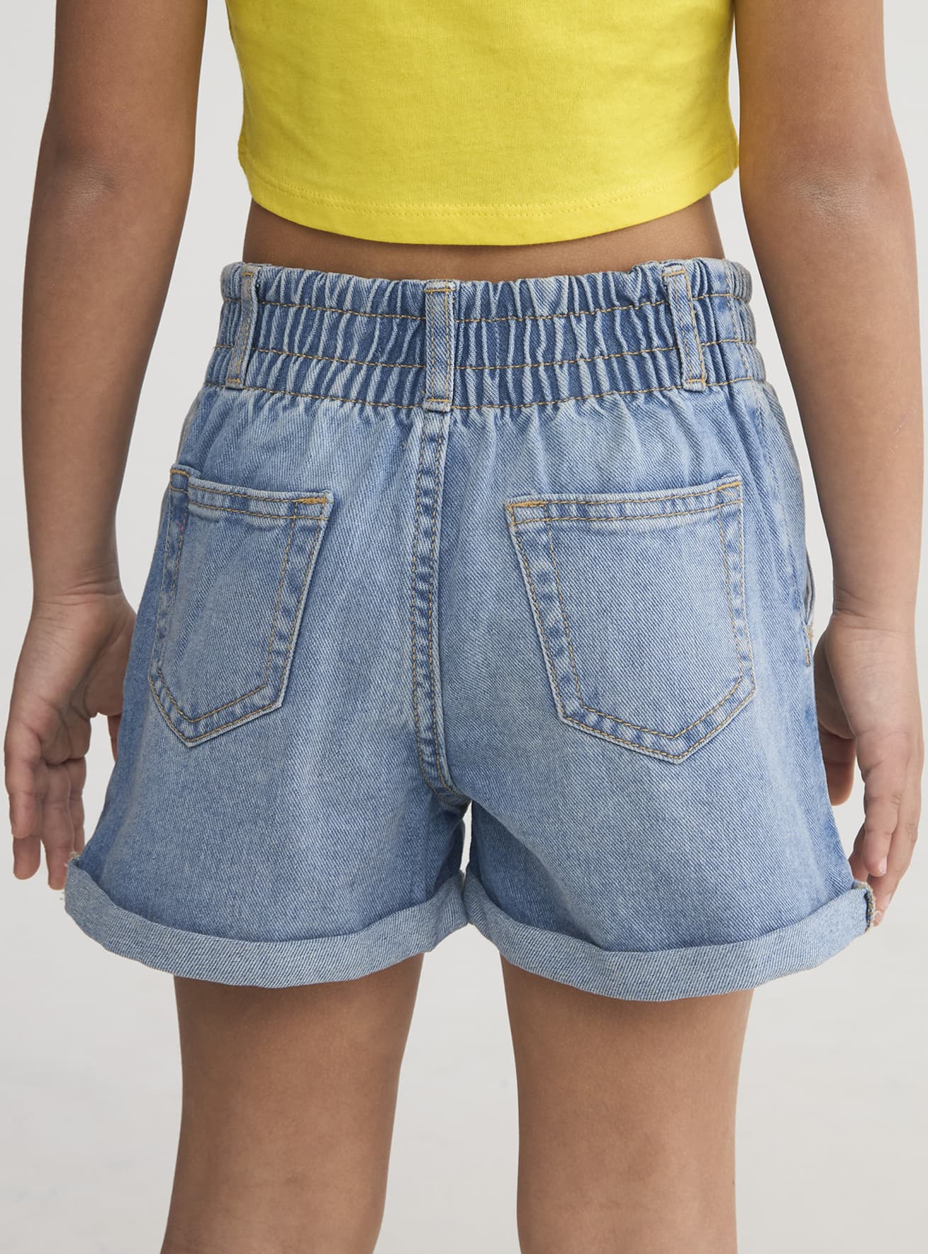 Short en Jeans Fille Terranova