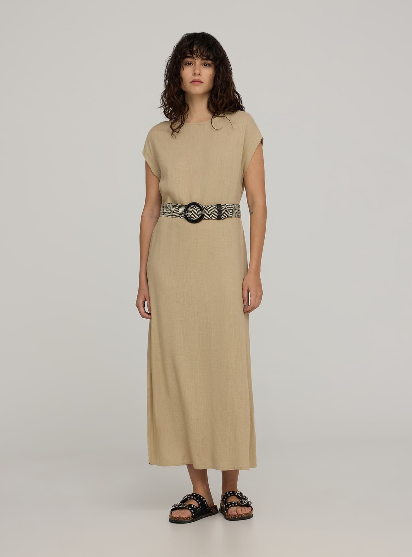 Robe longue tunique sale