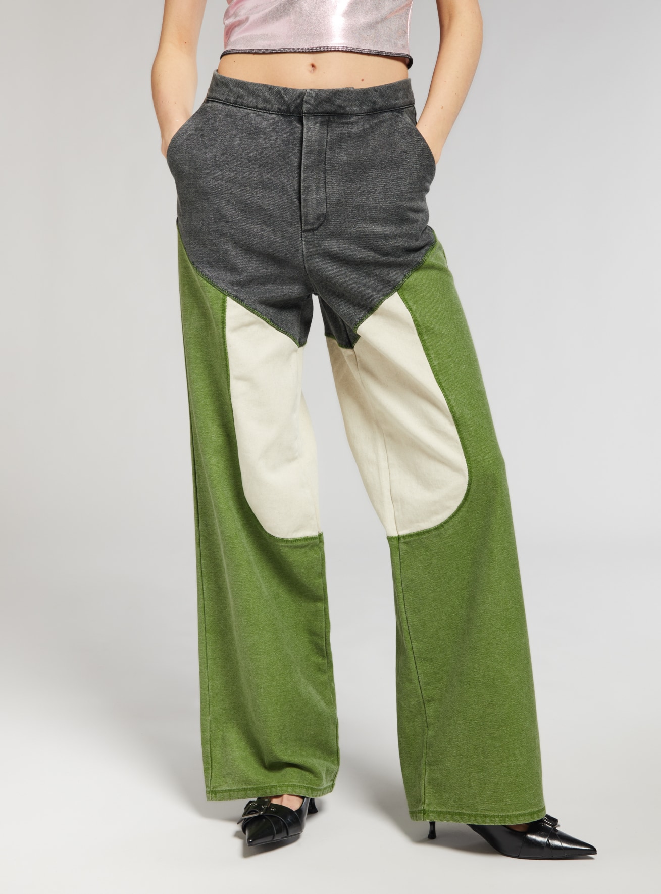 Pantalone Jeans Lungo Donna Terranova