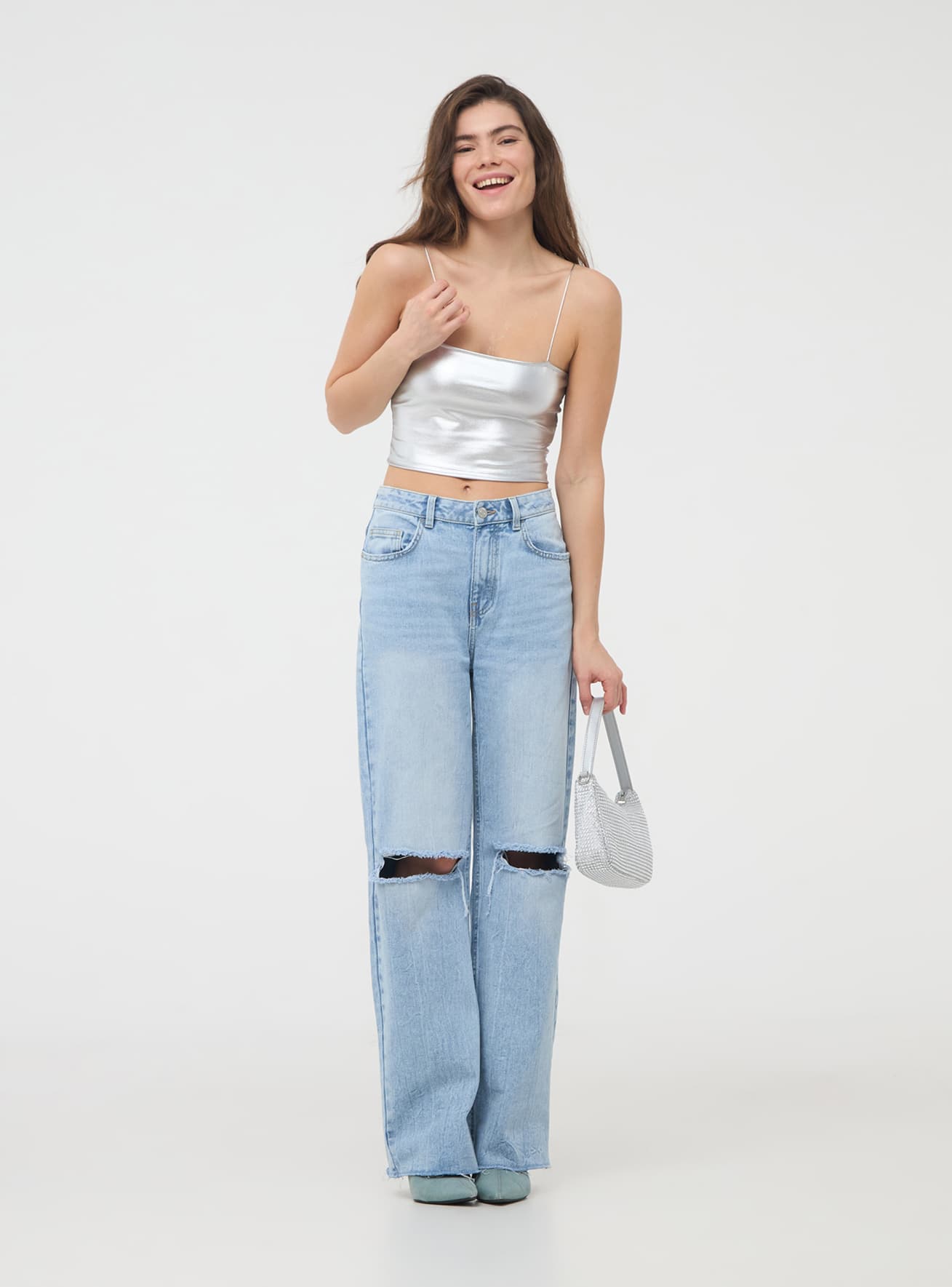 Pantalone Jeans Lungo Zena Terranova