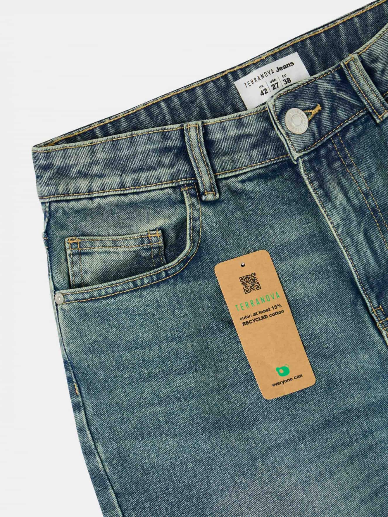 Long pants jeans Woman Terranova