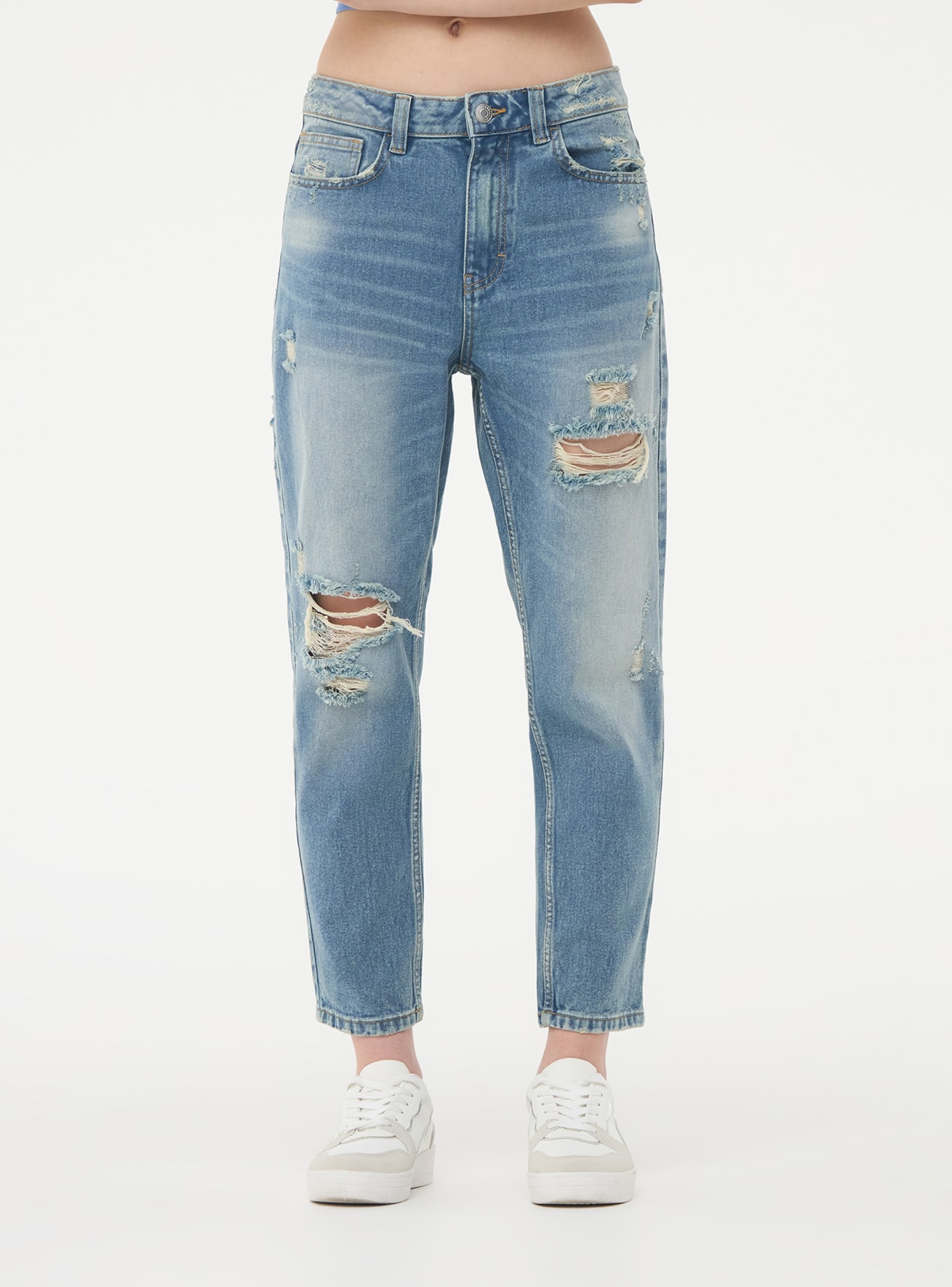 Long pants jeans Woman Terranova