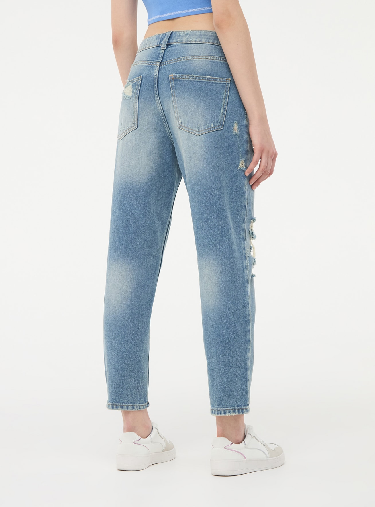 Long pants jeans Woman Terranova