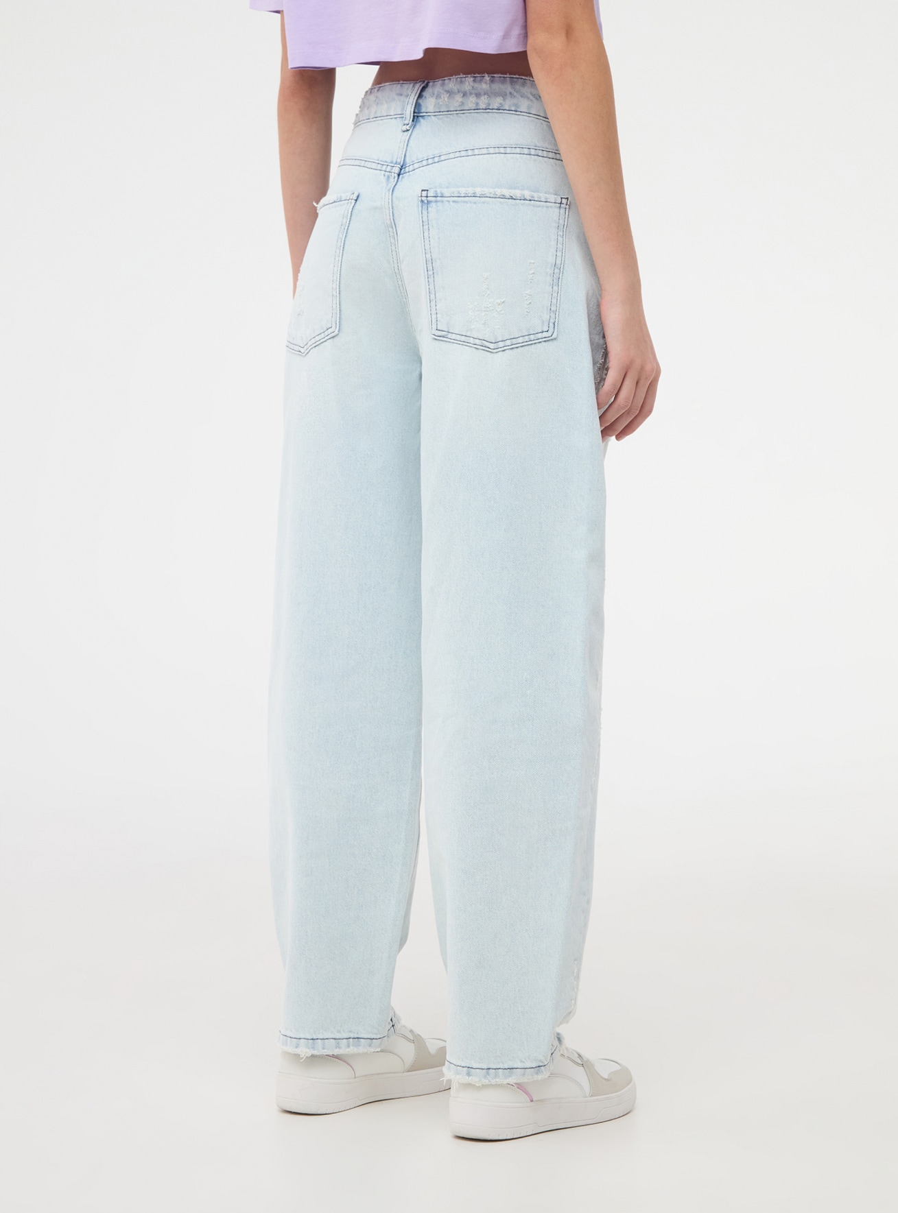 Long pants jeans Woman Terranova