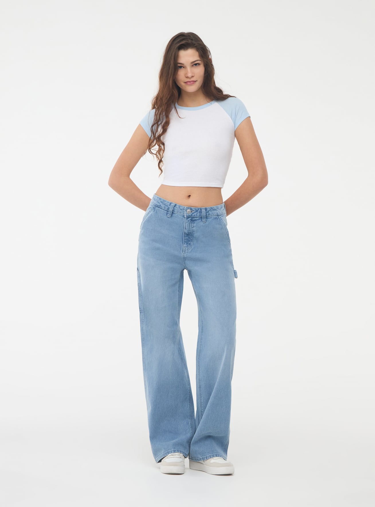 Long pants jeans Woman Terranova