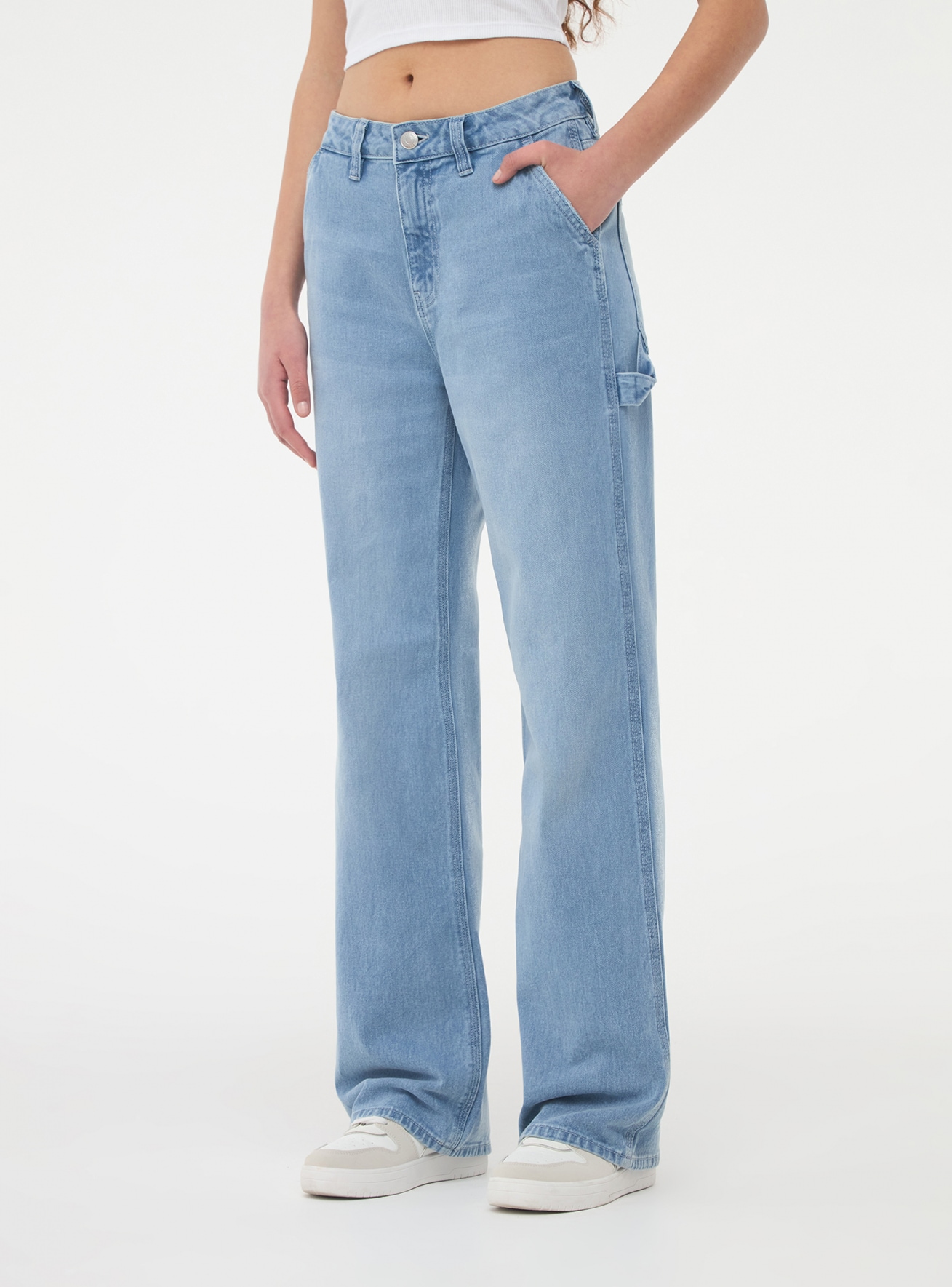 Long pants jeans Woman Terranova