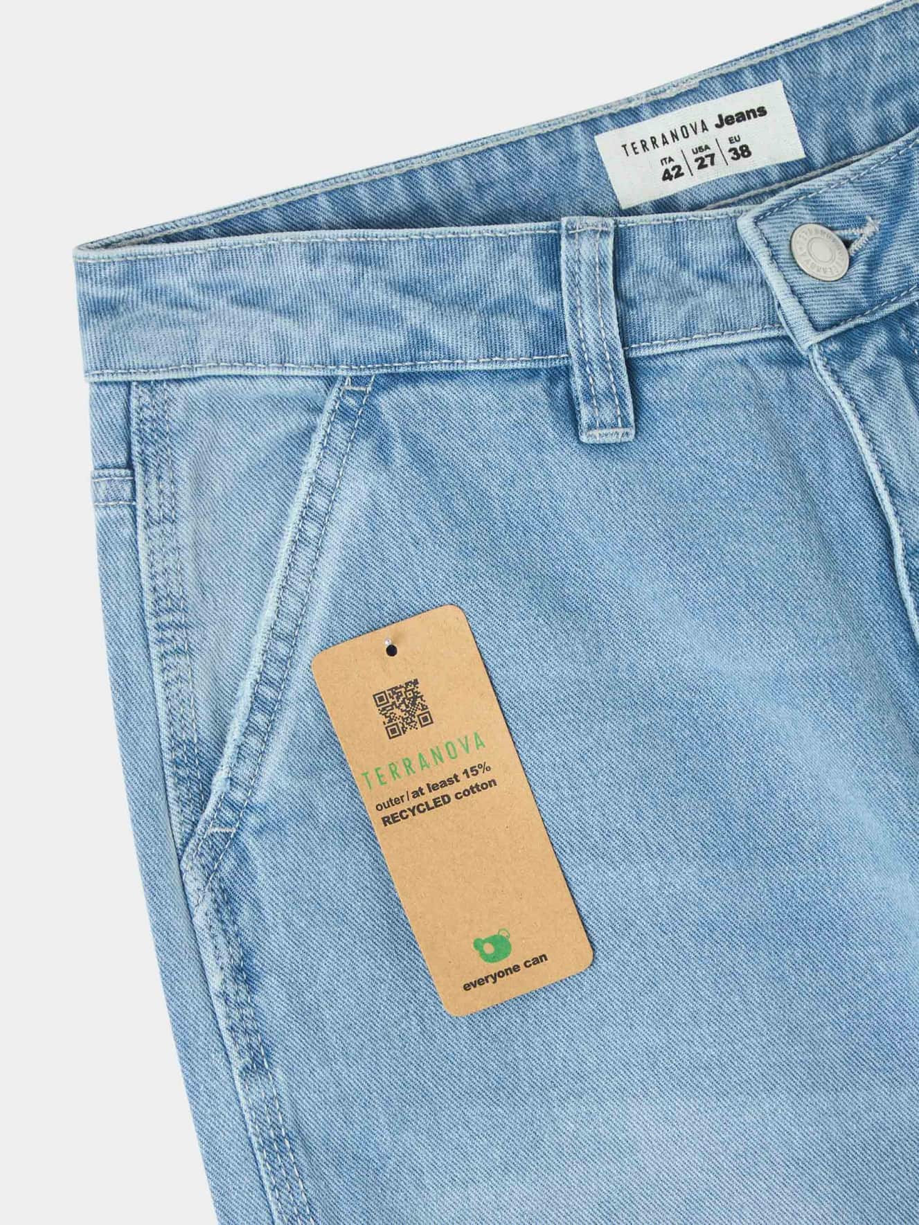 Long pants jeans Woman Terranova