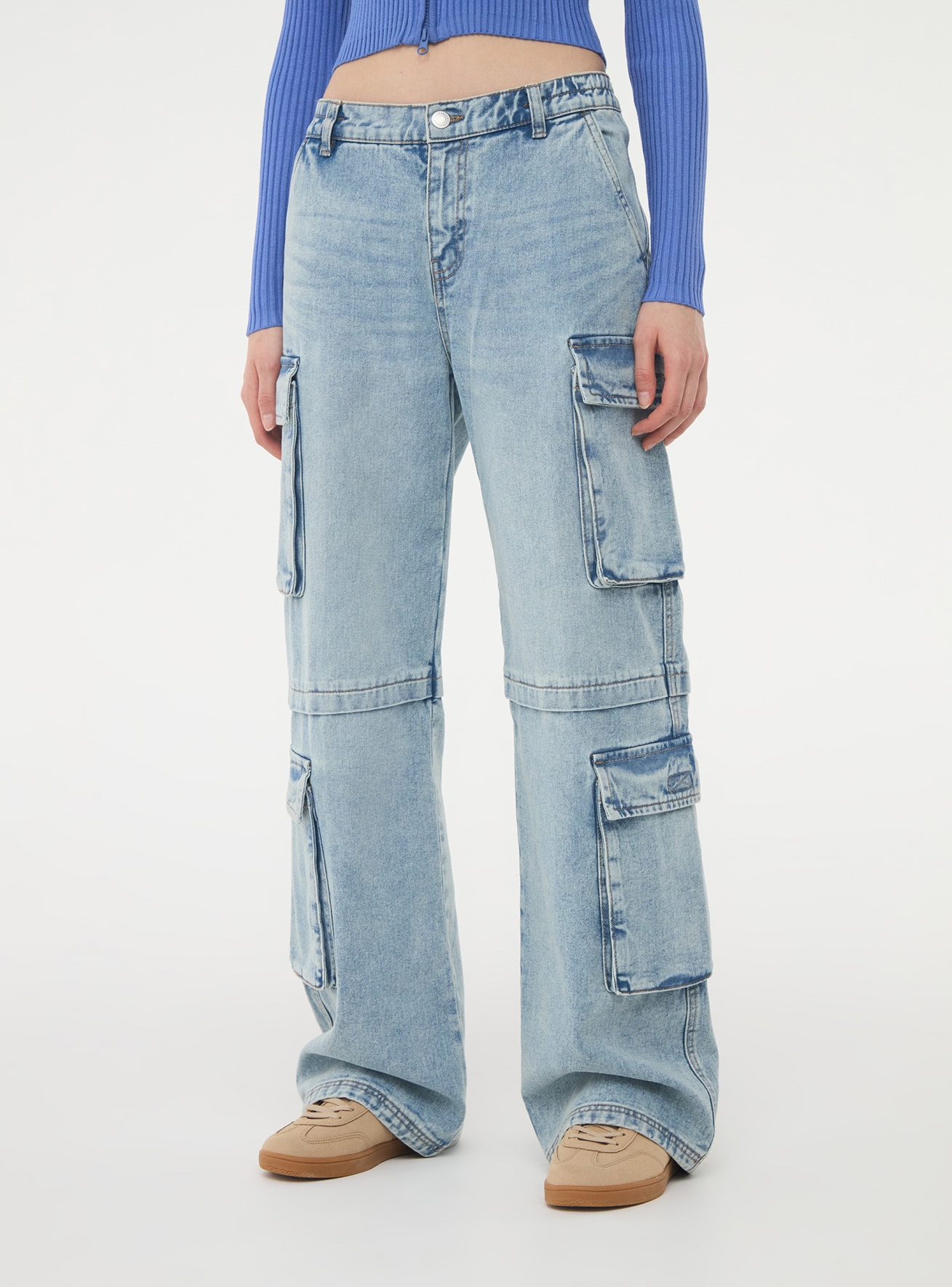 Pantalone Jeans Lungo Damen Terranova