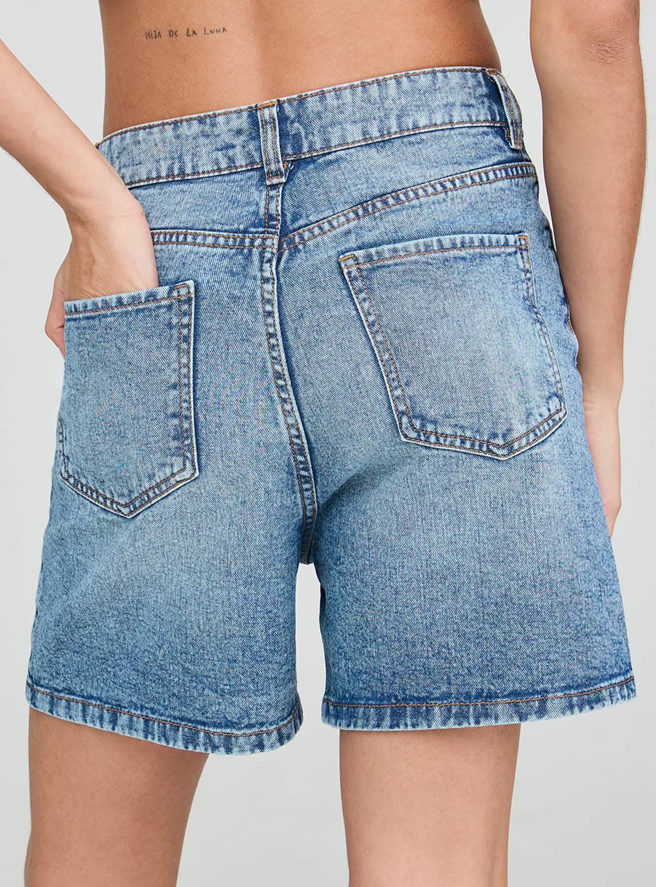 Short pants jeans Woman Terranova