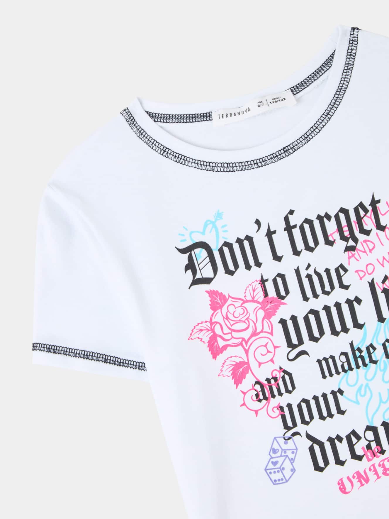 Camiseta manga corta Niña Terranova