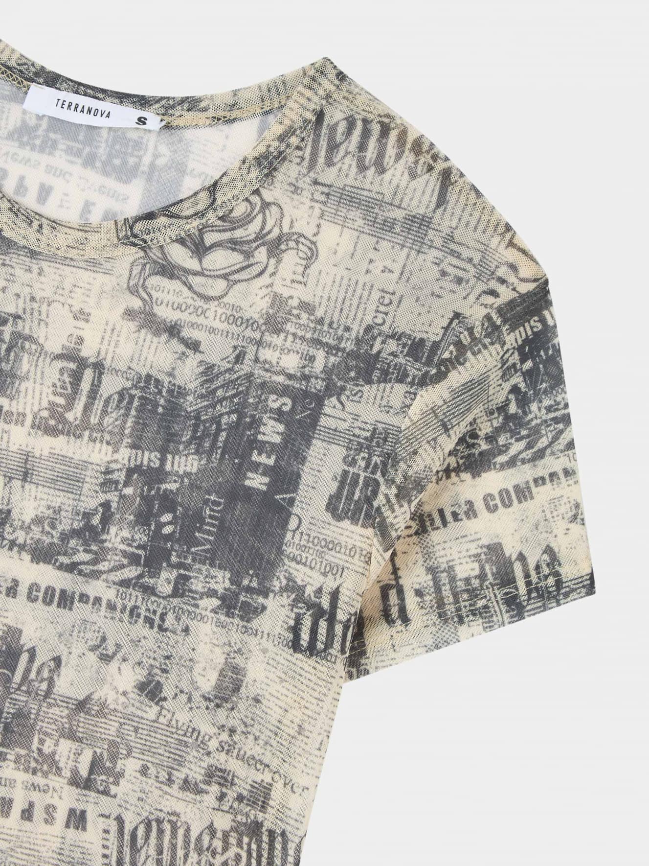 T-Shirt MC Damen Terranova