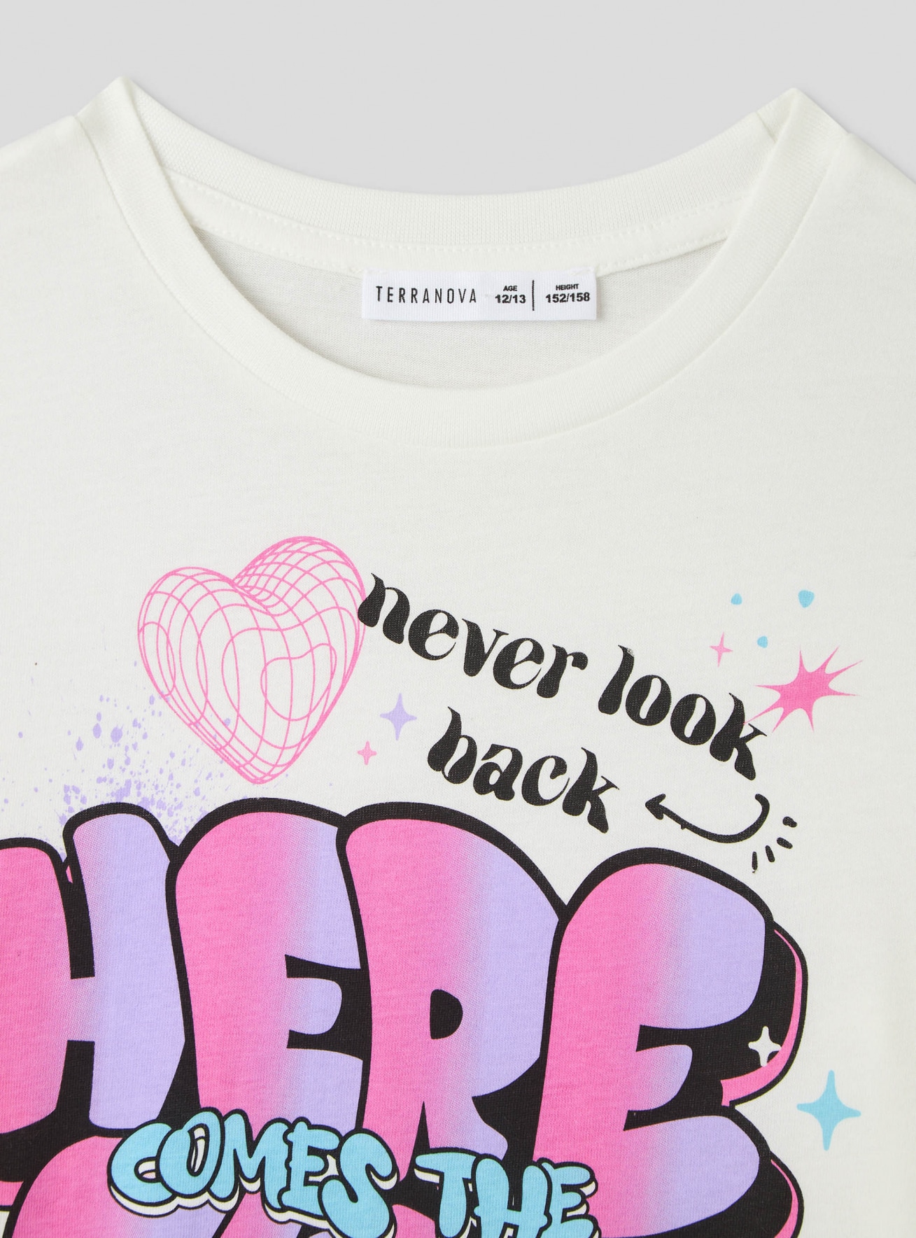 T-Shirt ML Dziewczynka Terranova