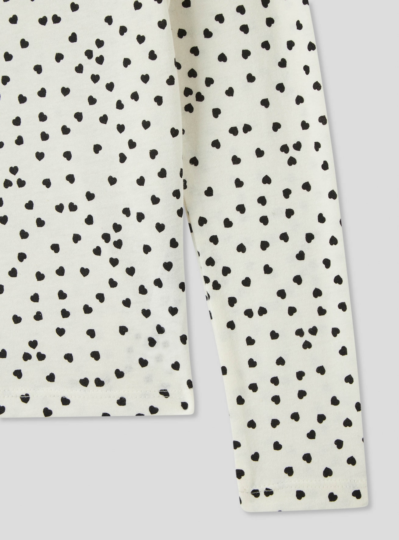 White polka dot t shirt on sale